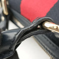 Sherry Line navy×red×beige Canvas×Leather 269876 E011525248シェリーライン ネイビー×レッド×ベージュ キャンバス×レザー 269876 E011525248
