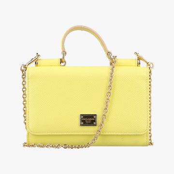 SICILY Yellow Leather シシリー イエロー レザー　 