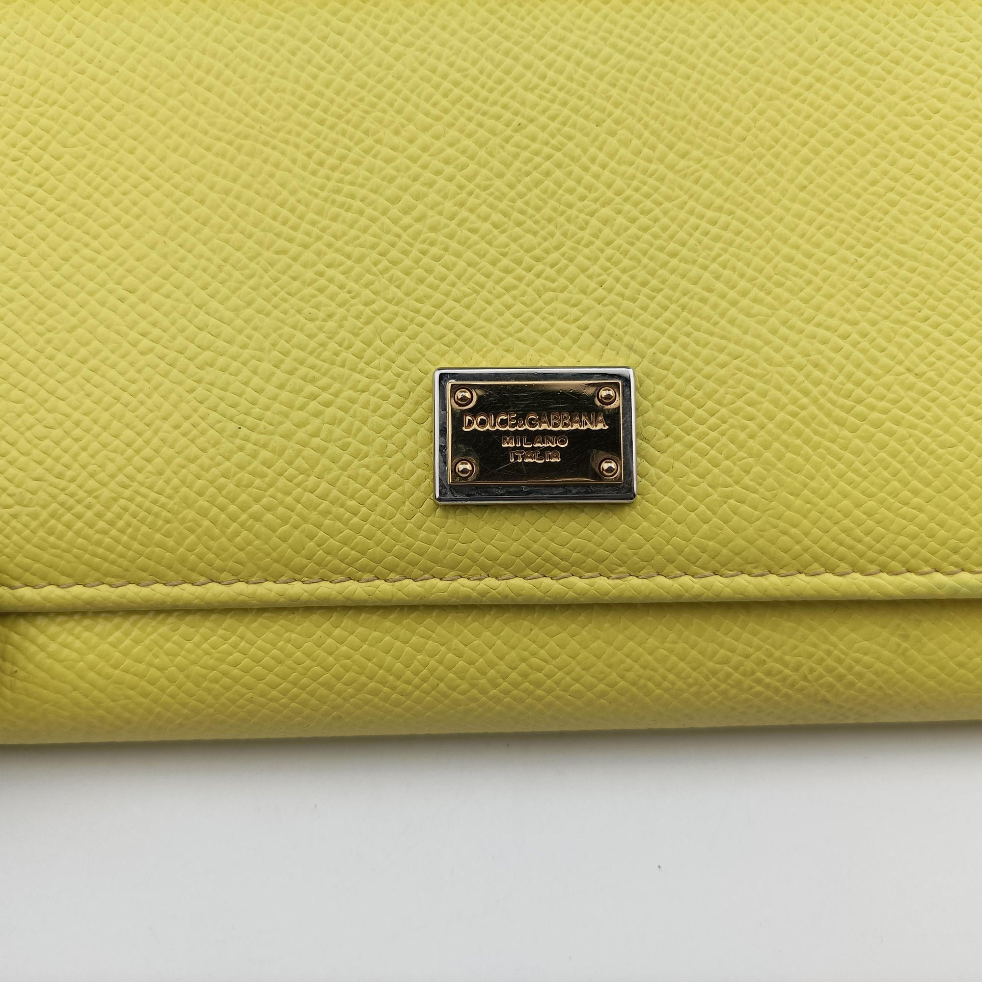SICILY Yellow Leather シシリー イエロー レザー　 