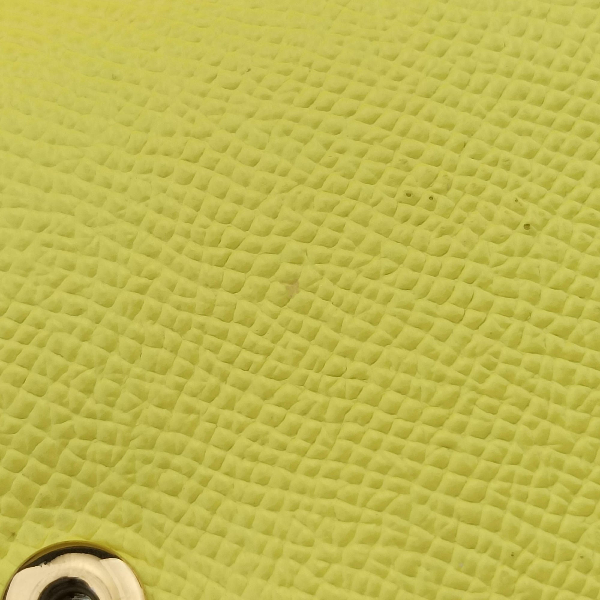 SICILY Yellow Leather シシリー イエロー レザー　 