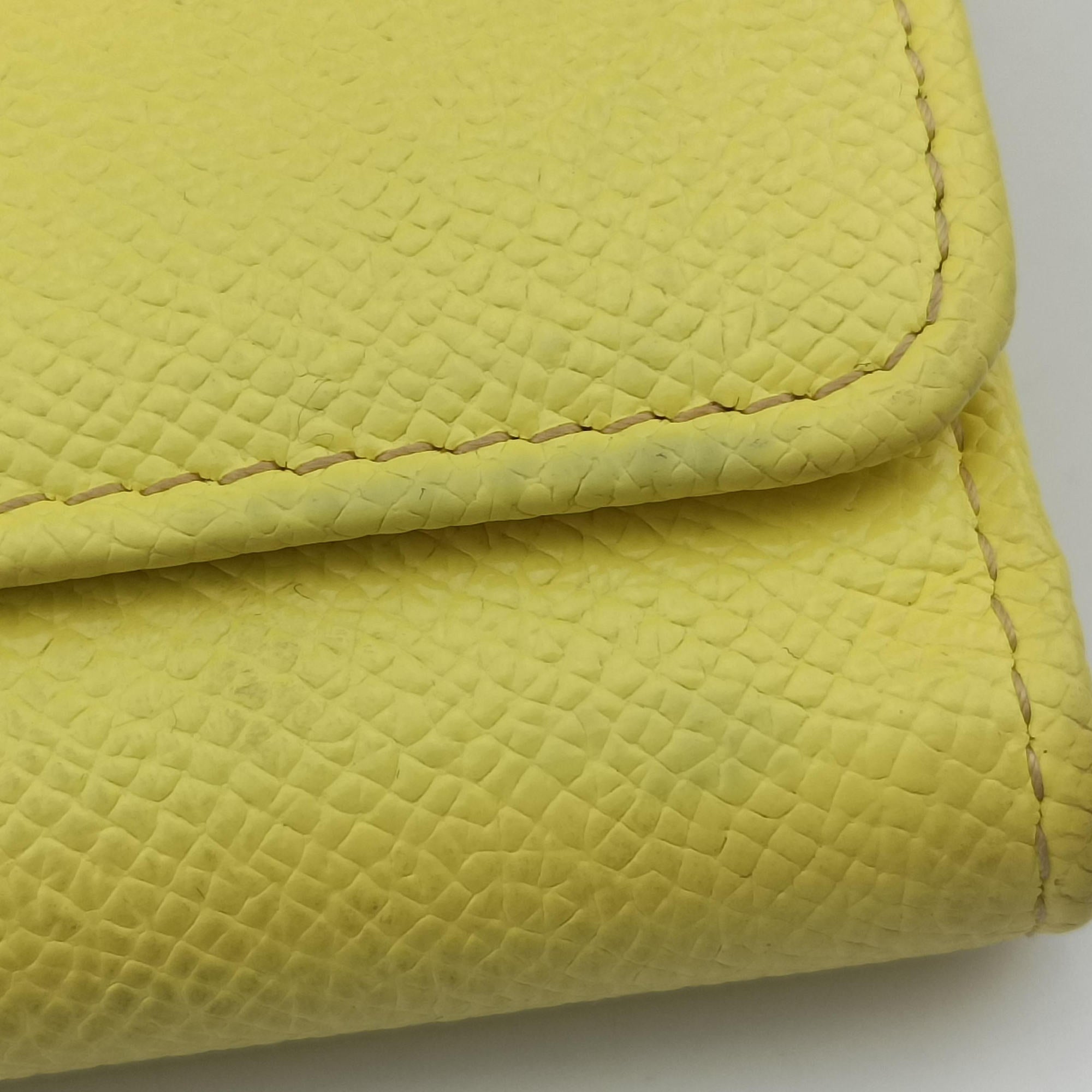 SICILY Yellow Leather シシリー イエロー レザー　 