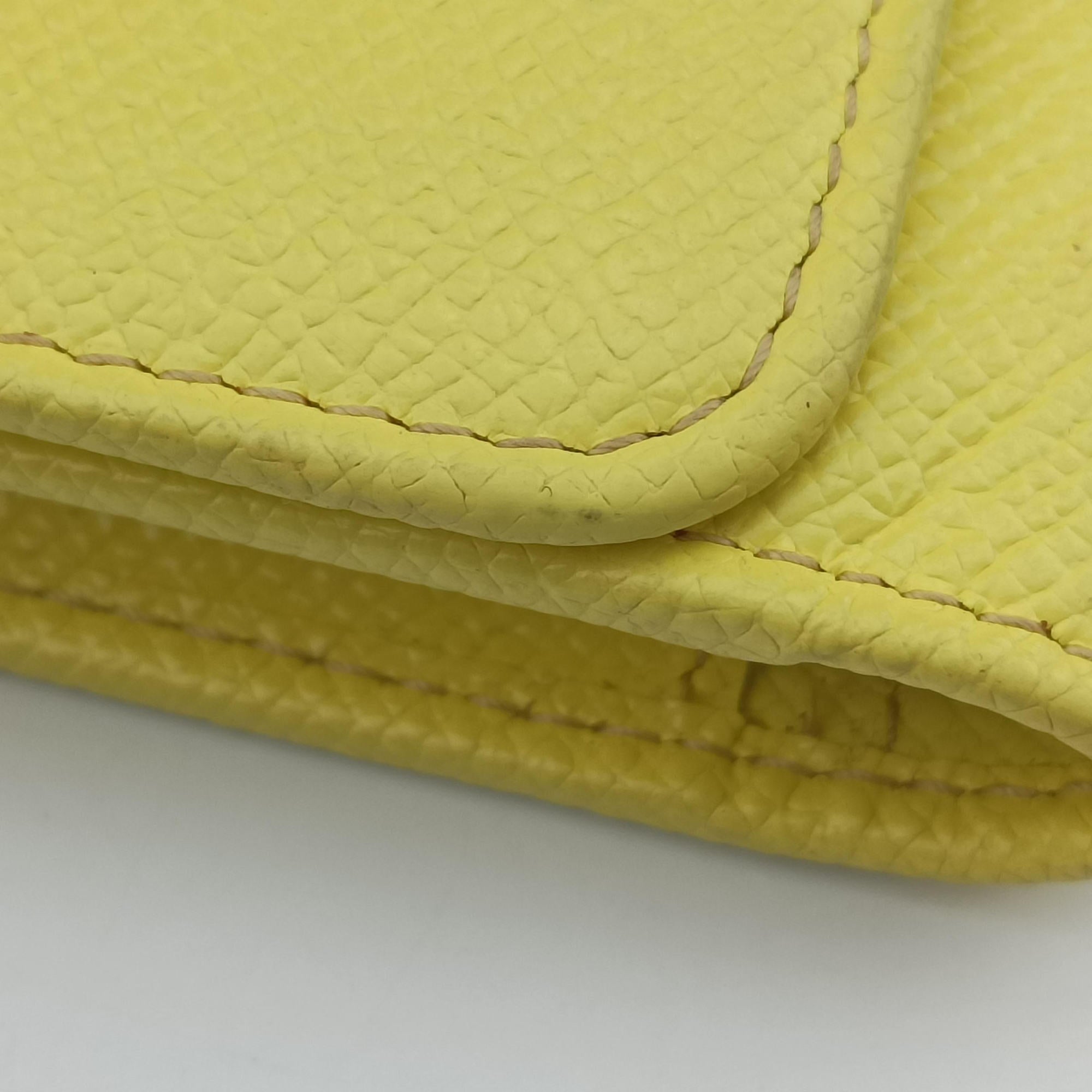 SICILY Yellow Leather シシリー イエロー レザー　 