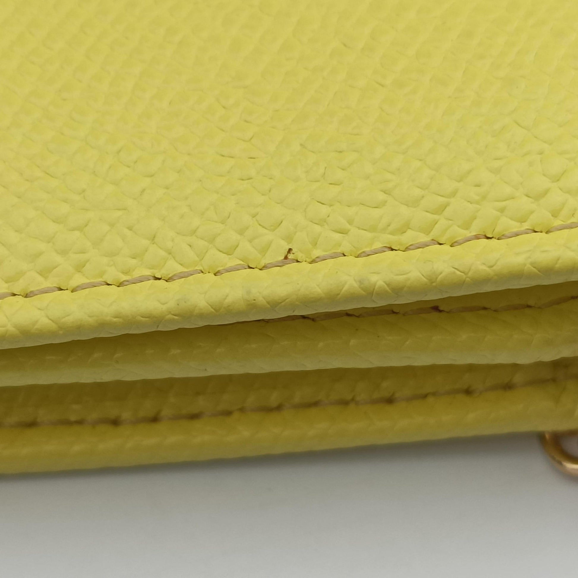 SICILY Yellow Leather シシリー イエロー レザー　 