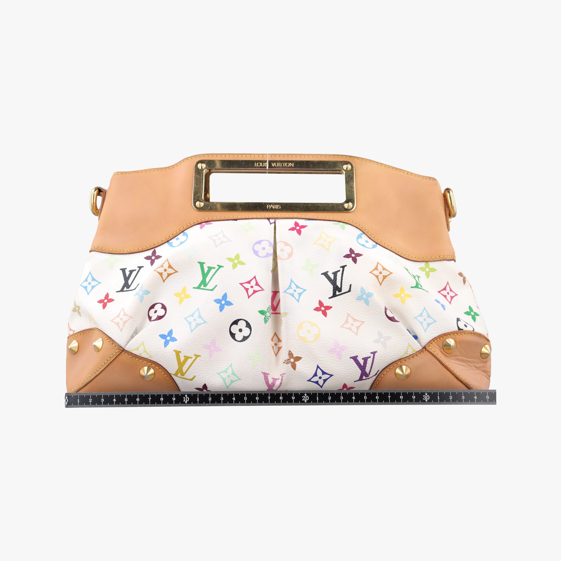 JUDY MM white Monogram Multicolor M40255 Lot number unknownジュディMM ブロン モノグラム マルチカラー M40255 製番不明