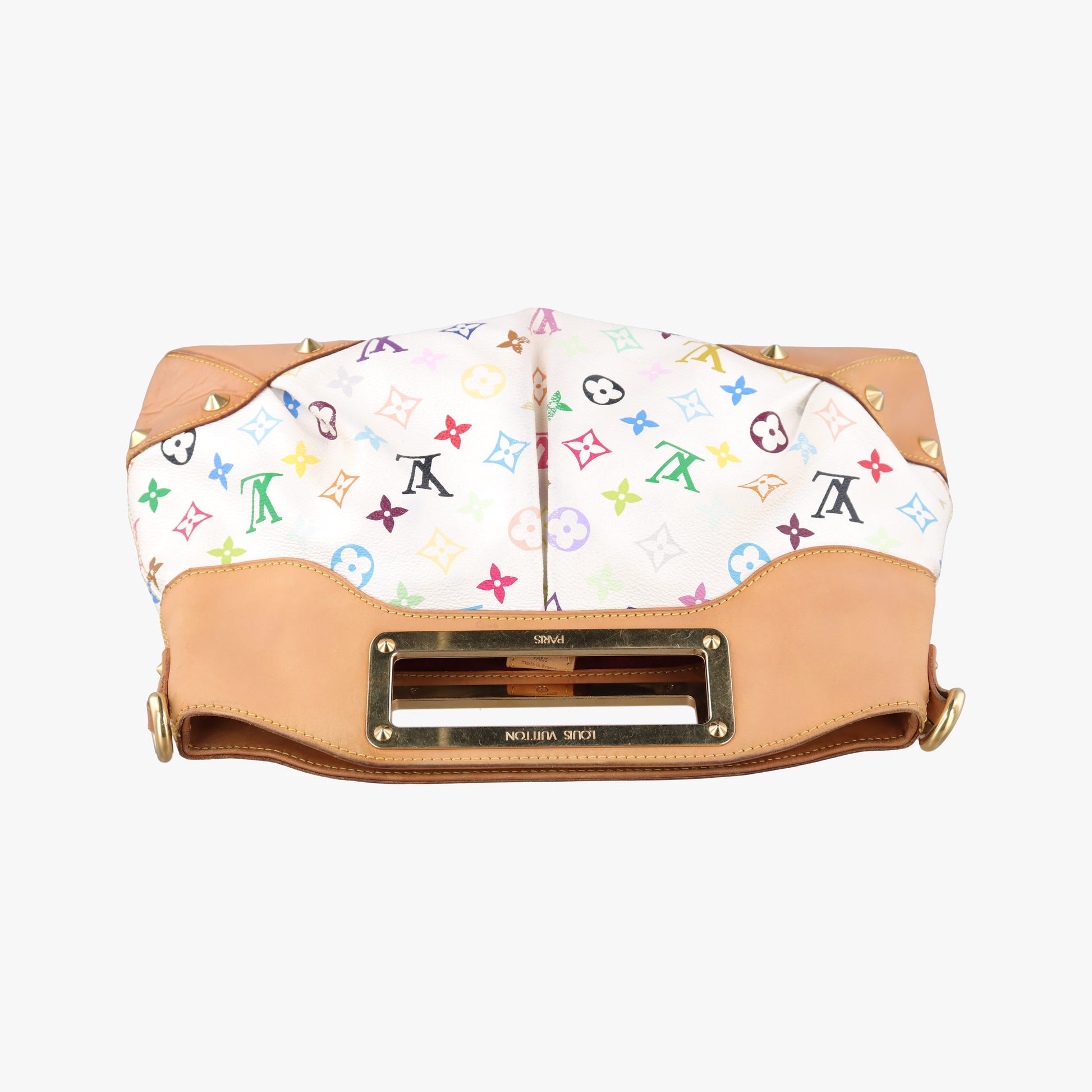 JUDY MM white Monogram Multicolor M40255 Lot number unknownジュディMM ブロン モノグラム マルチカラー M40255 製番不明