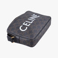 Medium Triomphe Messenger Brown PVC coated canvas F-CU-2271ミディアム トリオンフ メッセンジャー ブラウン PVCコーティングキャンバス F-CU-2271