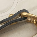 GG Marmont White Leather 550154 I028986714GGマーモント ホワイト レザー 550154 I028986714