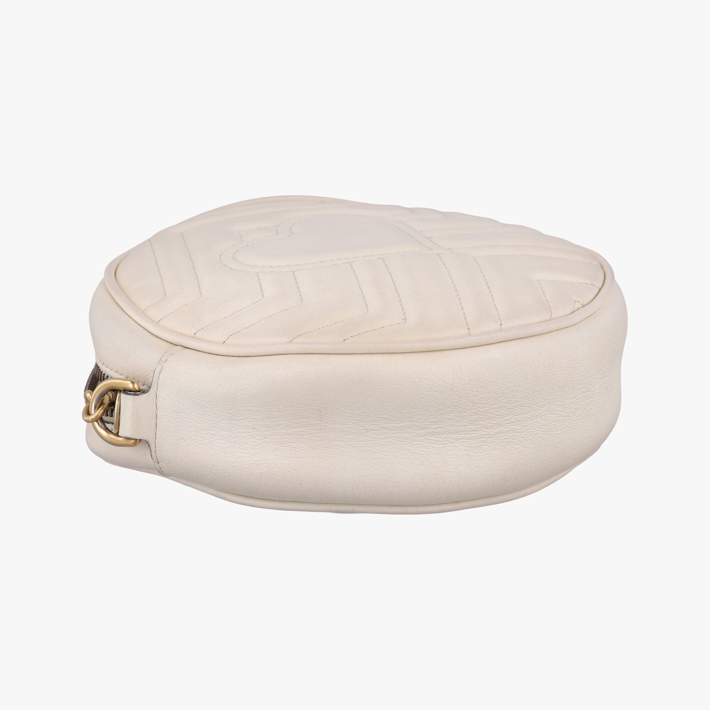GG Marmont White Leather 550154 I028986714GGマーモント ホワイト レザー 550154 I028986714