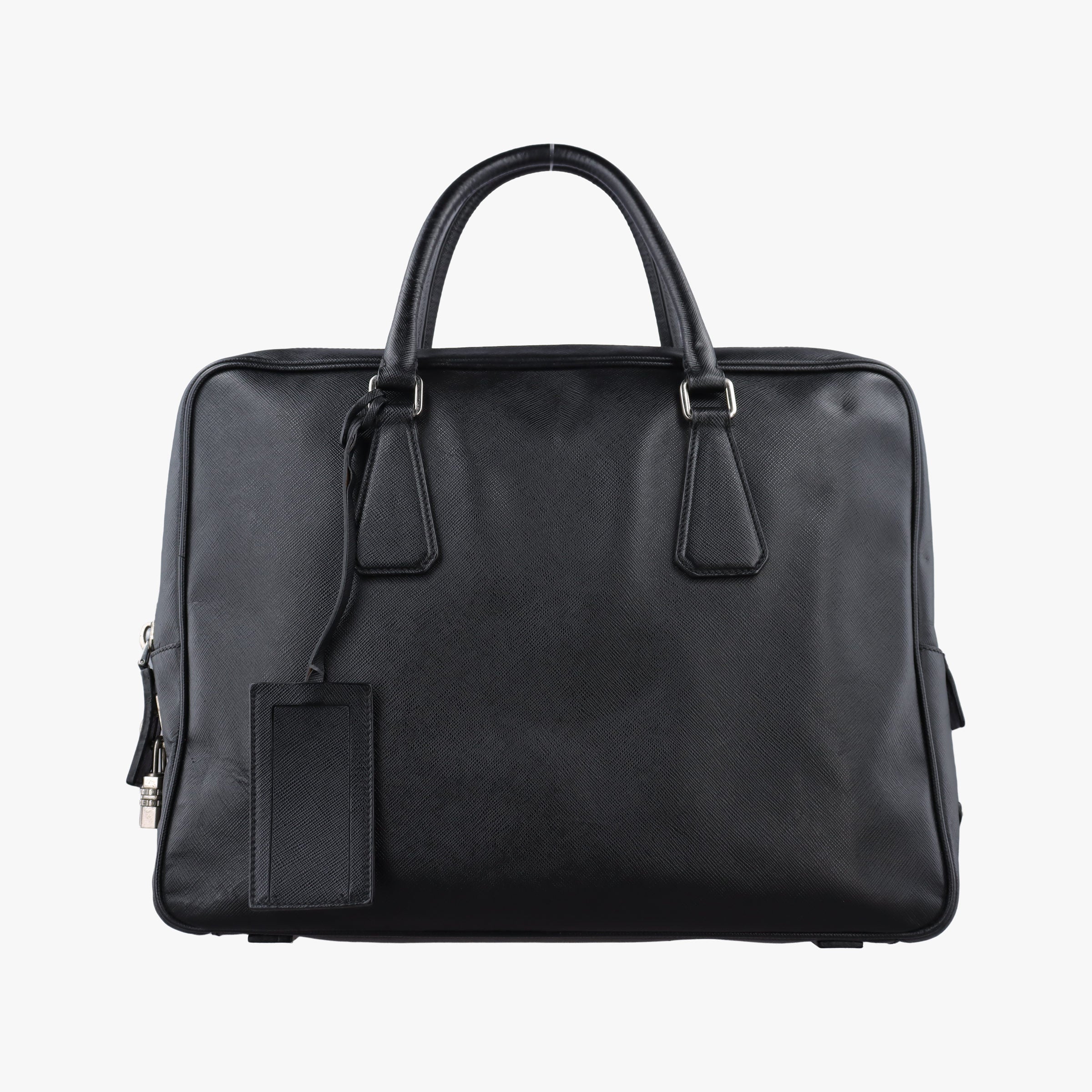 business bag briefcase Black SAFFIANO Leather 2VE363 7/9ビジネスバッグ ブリーフケース ブラック サフィアーノレザー 2VE363 7/9
