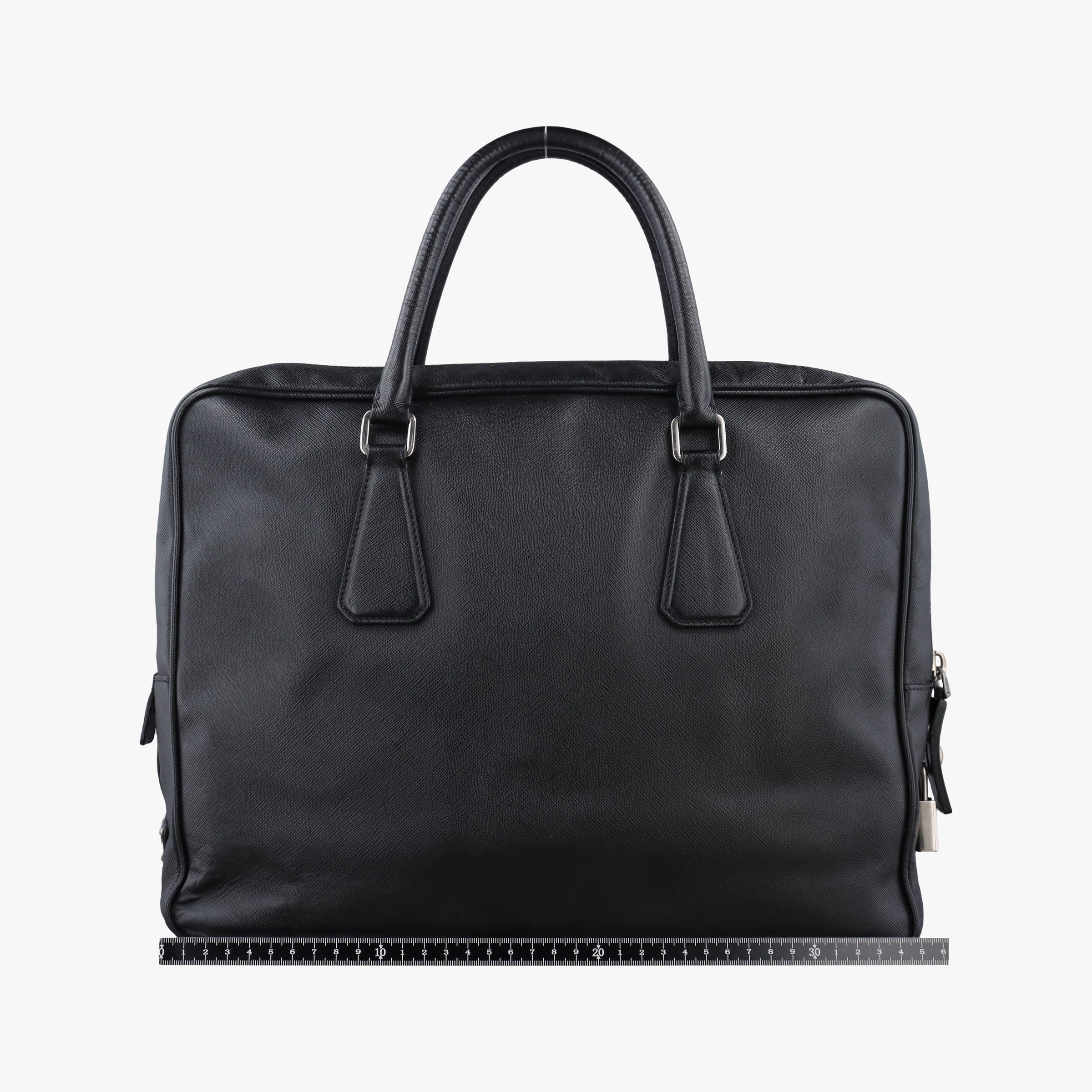 business bag briefcase Black SAFFIANO Leather 2VE363 7/9ビジネスバッグ ブリーフケース ブラック サフィアーノレザー 2VE363 7/9