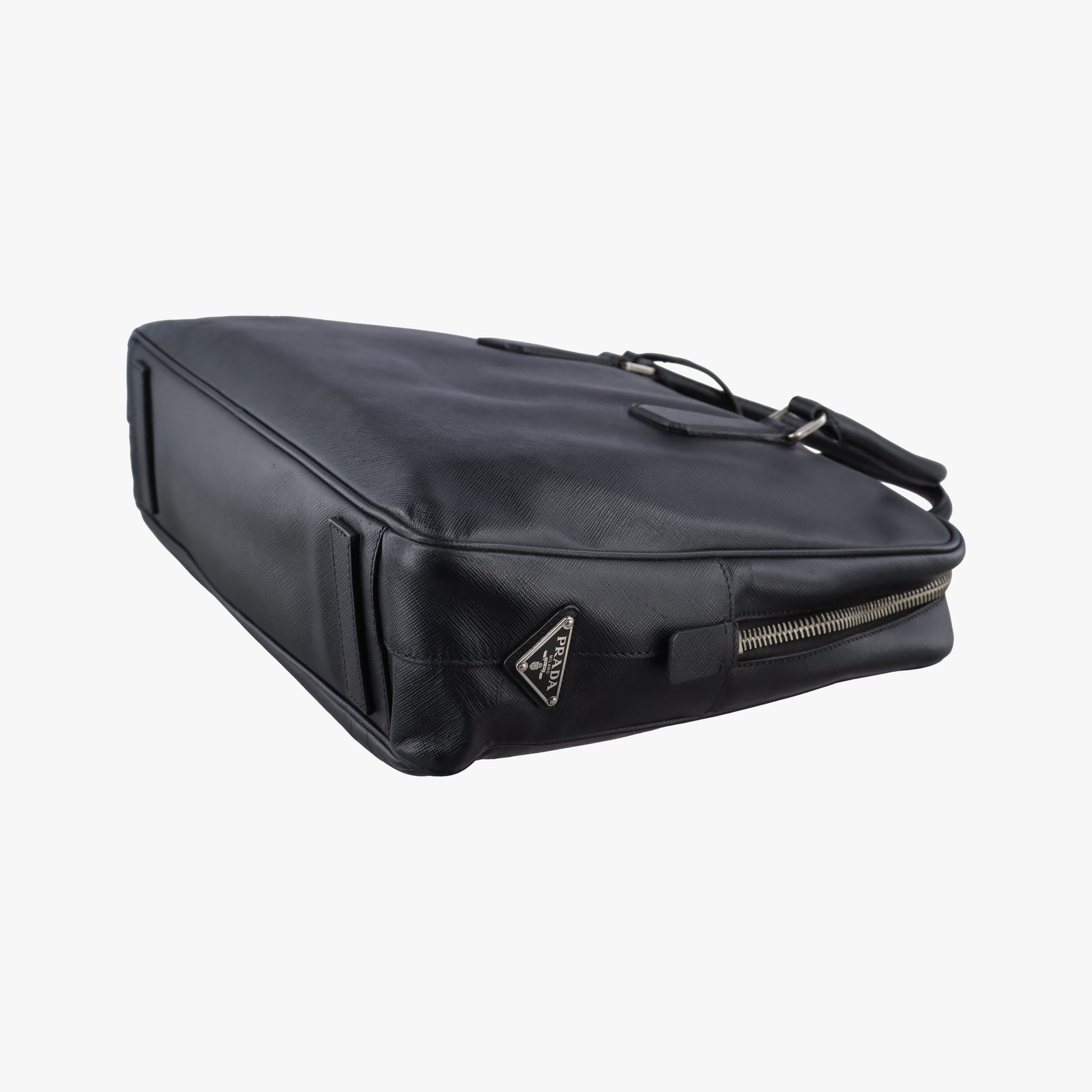 business bag briefcase Black SAFFIANO Leather 2VE363 7/9ビジネスバッグ ブリーフケース ブラック サフィアーノレザー 2VE363 7/9