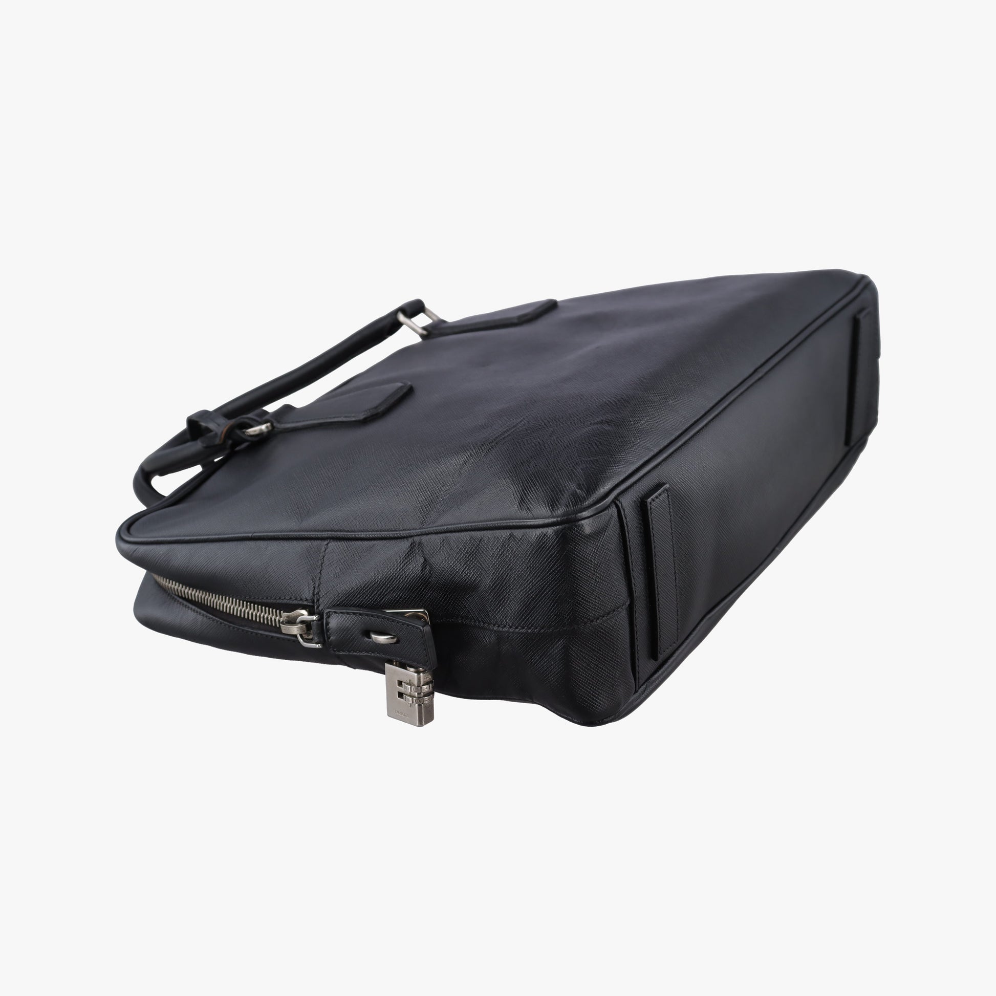 business bag briefcase Black SAFFIANO Leather 2VE363 7/9ビジネスバッグ ブリーフケース ブラック サフィアーノレザー 2VE363 7/9