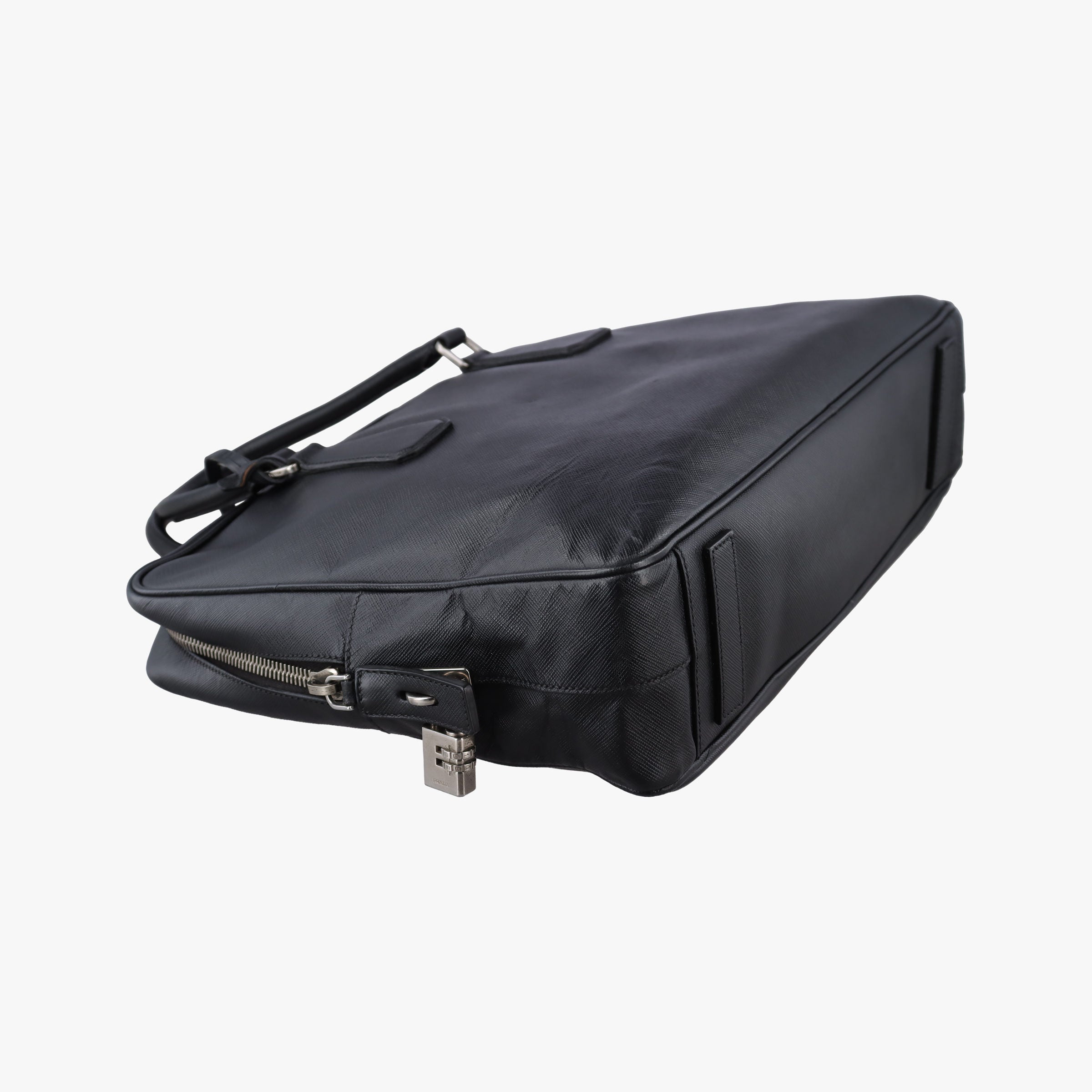 business bag briefcase Black SAFFIANO Leather 2VE363 7/9ビジネスバッグ ブリーフケース ブラック サフィアーノレザー 2VE363 7/9