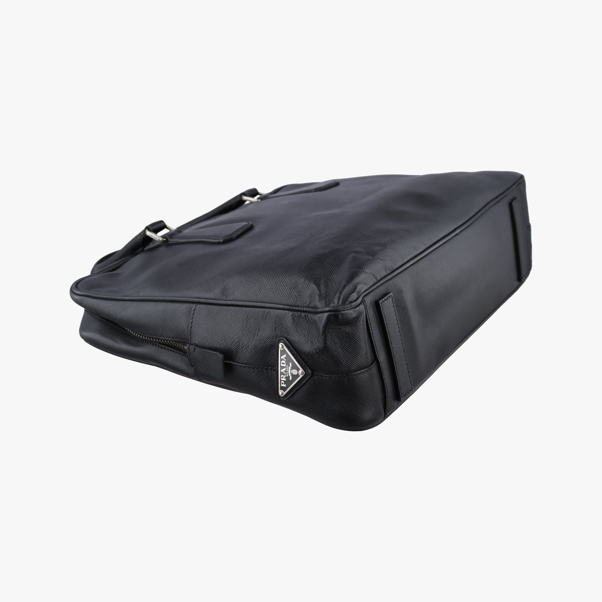 business bag briefcase Black SAFFIANO Leather 2VE363 7/9ビジネスバッグ ブリーフケース ブラック サフィアーノレザー 2VE363 7/9