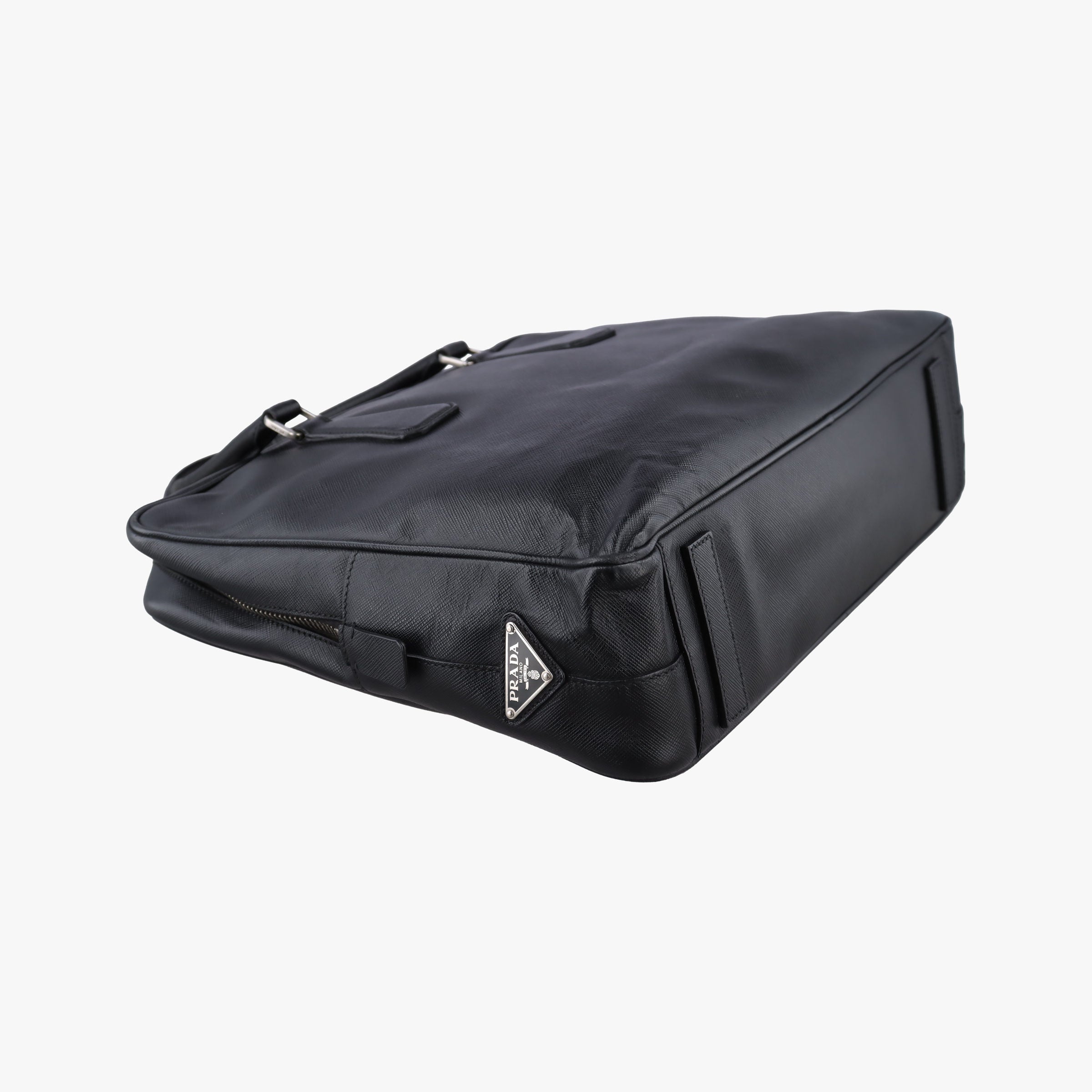 business bag briefcase Black SAFFIANO Leather 2VE363 7/9ビジネスバッグ ブリーフケース ブラック サフィアーノレザー 2VE363 7/9