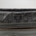 GG Imprime Messenger Black PVC coated canvas 211107 A6309817GGインプリメ メッセンジャー ブラック PVCコーティングキャンバス 211107 A6309817