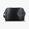 GG Imprime Messenger Black PVC coated canvas 211107 A6309817GGインプリメ メッセンジャー ブラック PVCコーティングキャンバス 211107 A6309817