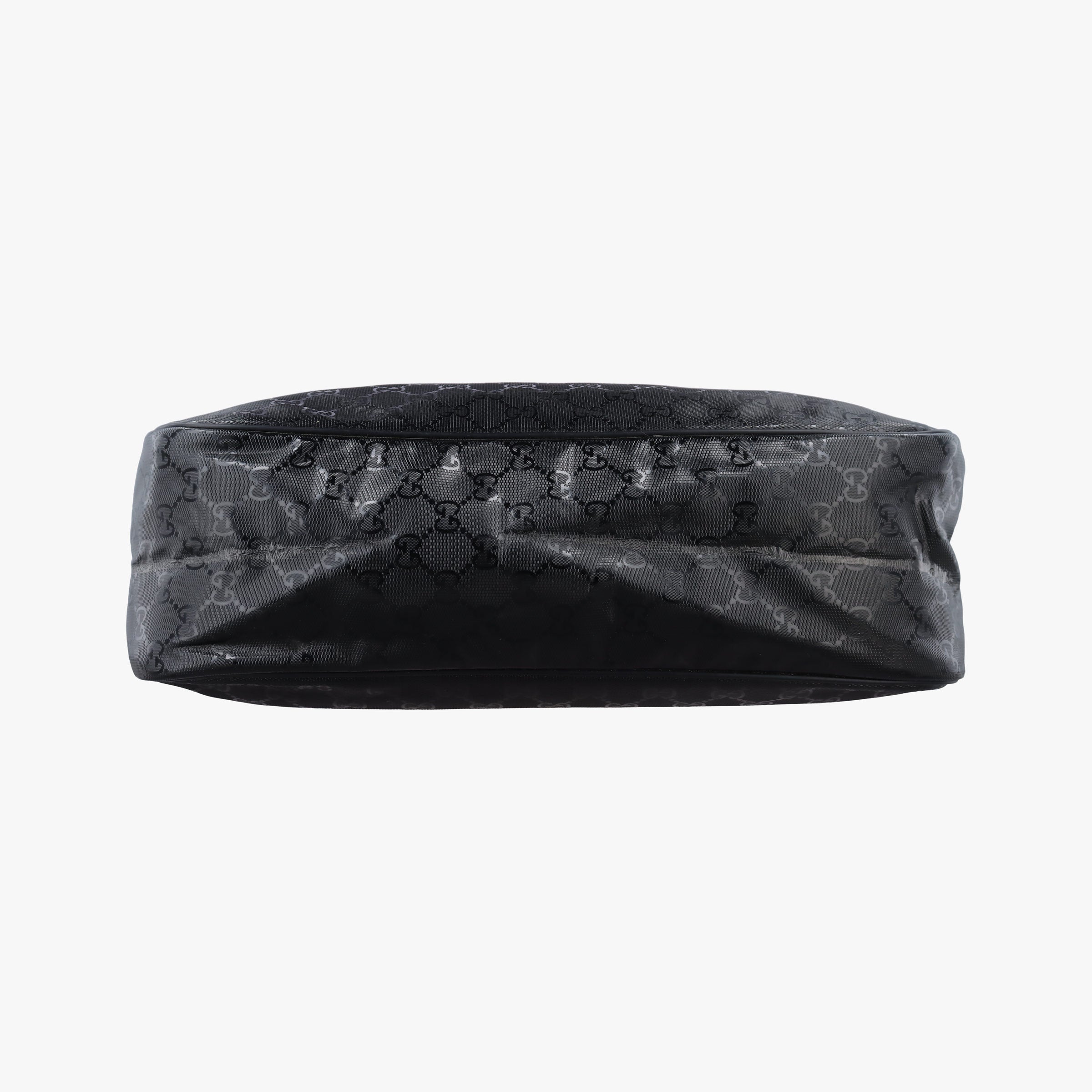 GG Imprime Messenger Black PVC coated canvas 211107 A6309817GGインプリメ メッセンジャー ブラック PVCコーティングキャンバス 211107 A6309817