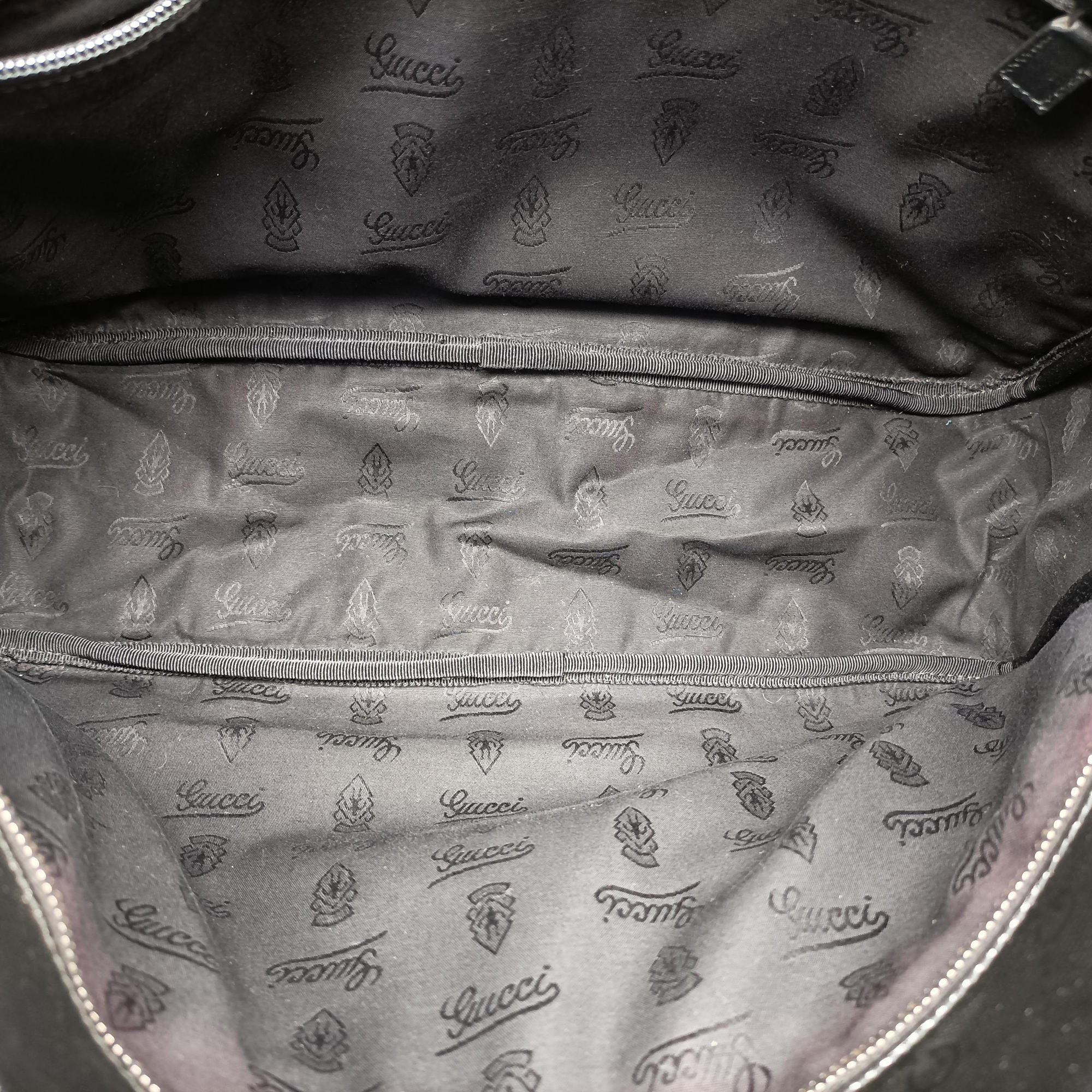 GG Imprime Messenger Black PVC coated canvas 211107 A6309817GGインプリメ メッセンジャー ブラック PVCコーティングキャンバス 211107 A6309817