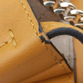 FAYE Brown × Yellow Suede × leather 02-16-99-65フェイ ブラウン × イエロー スエード×レザー 02-16-99-65