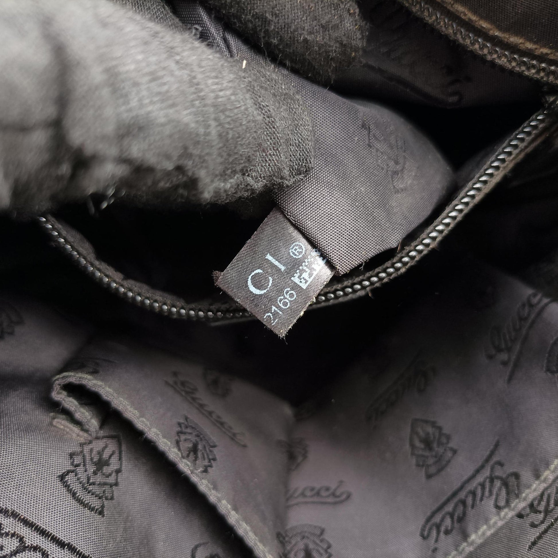 GG Imprime Messenger Black Leather 201448 Lot number unknownGGインプリメ メッセンジャー ブラック レザー 201448 製番不明
