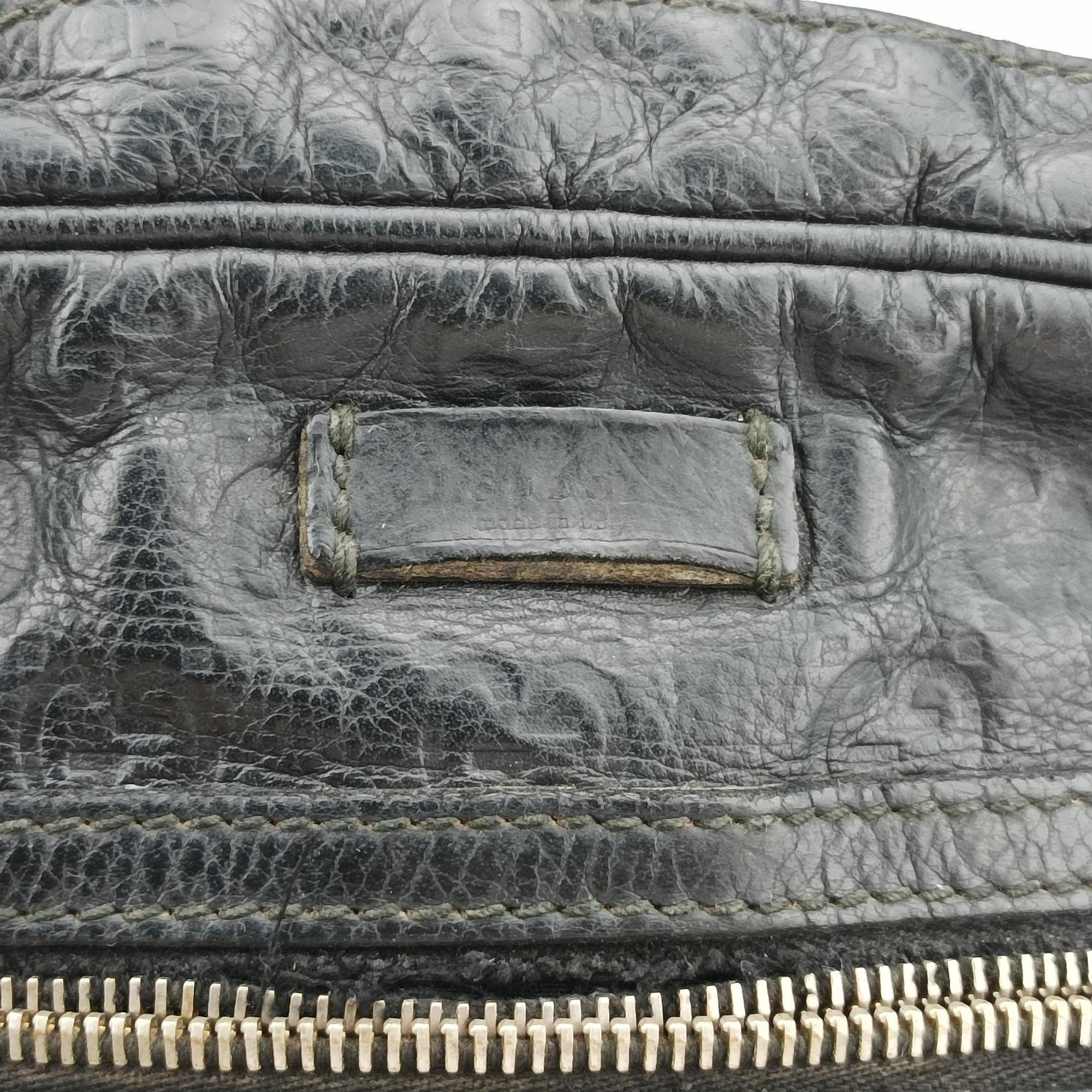 GG Imprime Messenger Black Leather 201448 Lot number unknownGGインプリメ メッセンジャー ブラック レザー 201448 製番不明