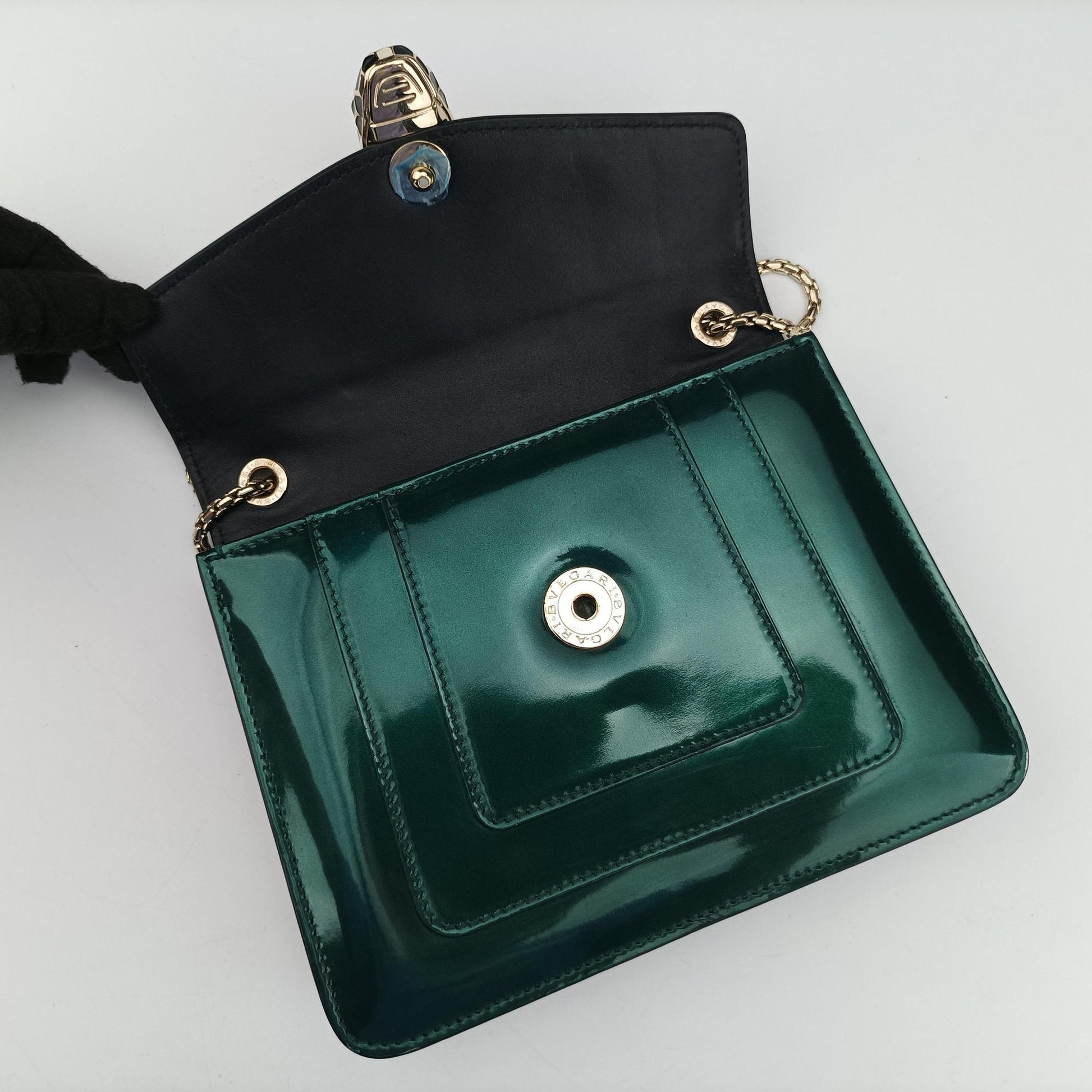SERPENTI FOREVER Green Patent 2692727Yセルペンティ フォーエバー グリーン パテント 2692727Y