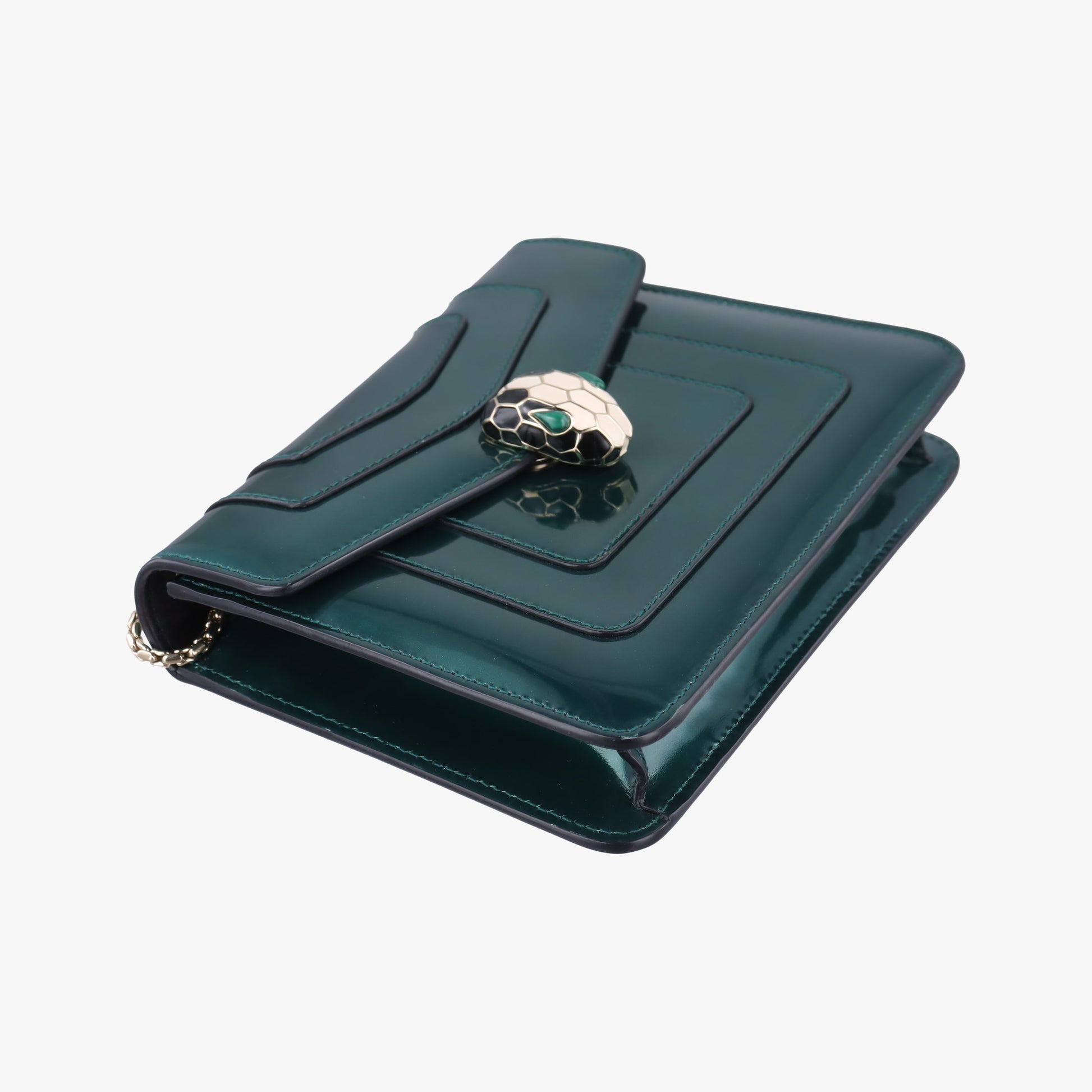SERPENTI FOREVER Green Patent 2692727Yセルペンティ フォーエバー グリーン パテント 2692727Y