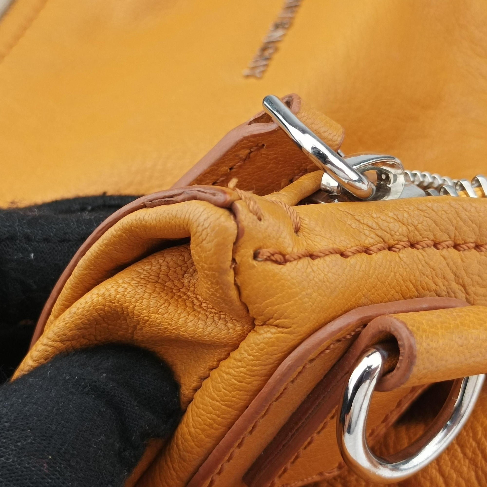 Pandora Yellow leather EF 5 0174パンドラ イエロー レザー EF 5 0174