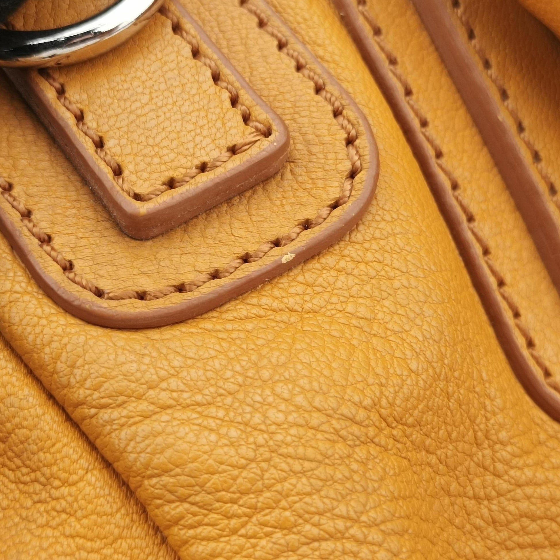 Pandora Yellow leather EF 5 0174パンドラ イエロー レザー EF 5 0174