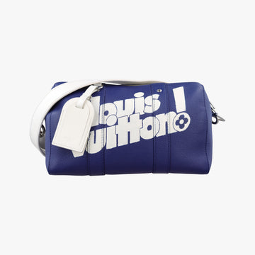 Everyday LV  Blue×white leather M58747 エブリデイLV ブルー×ホワイト レザー M58747 