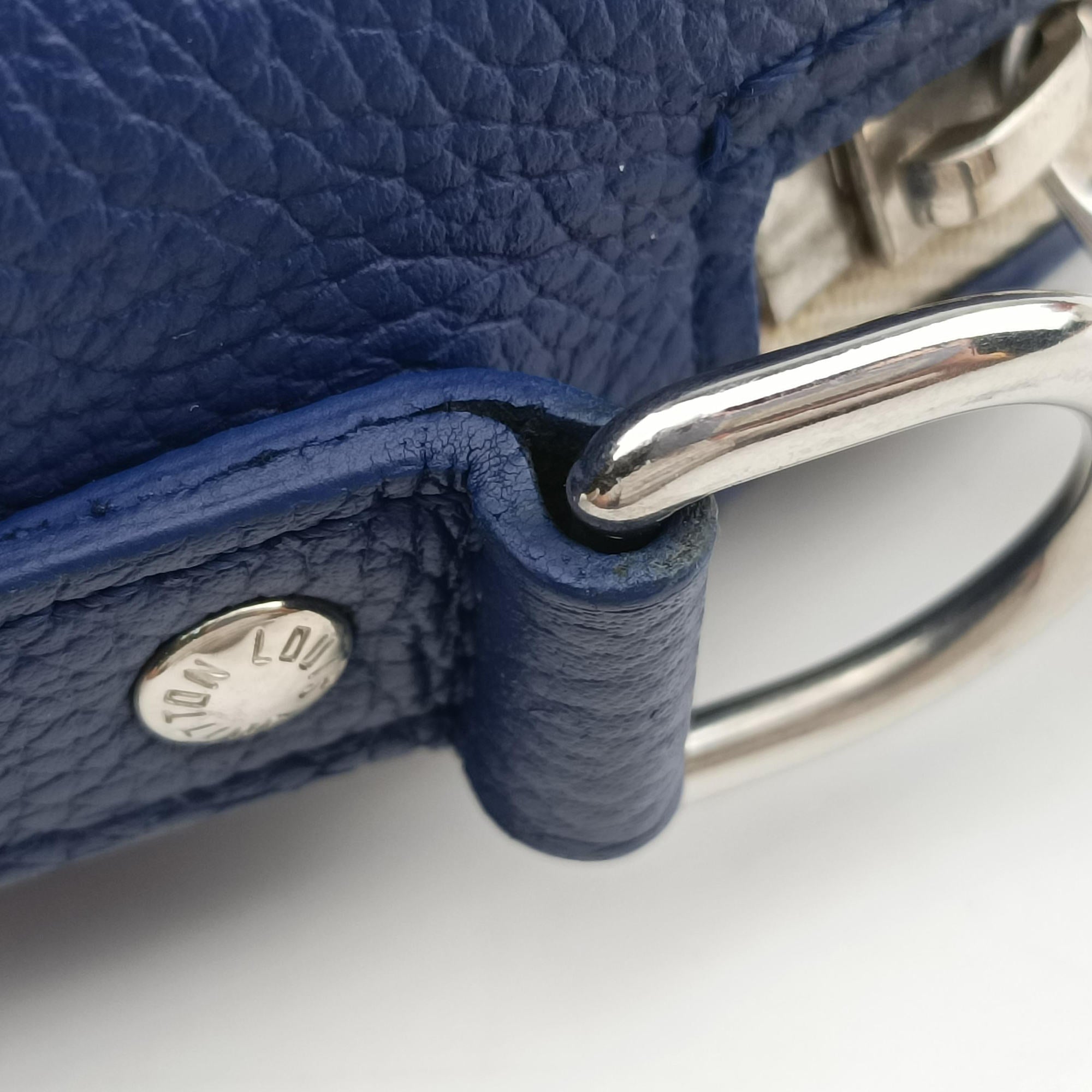 Everyday LV  Blue×white leather M58747 エブリデイLV ブルー×ホワイト レザー M58747 
