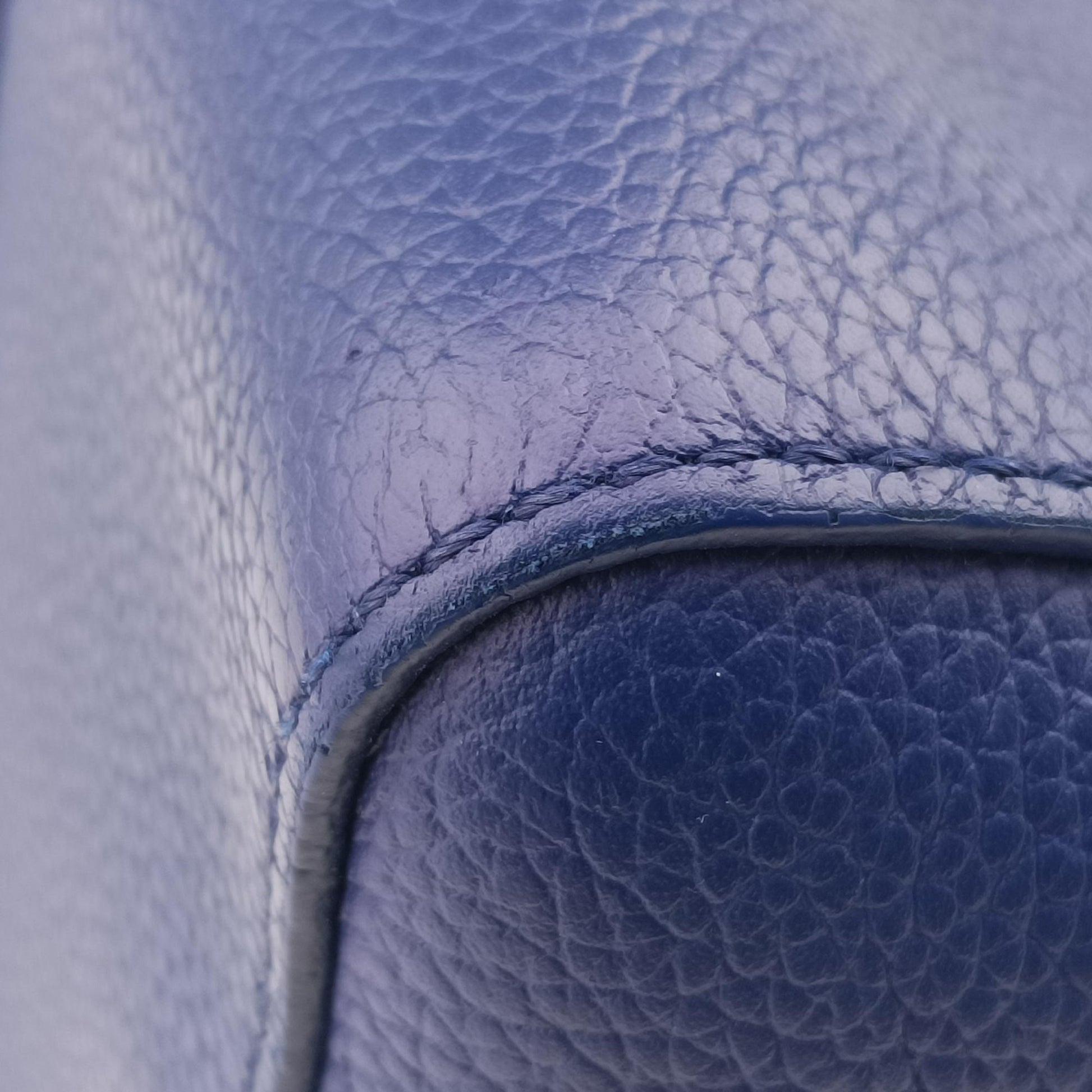 Everyday LV  Blue×white leather M58747 エブリデイLV ブルー×ホワイト レザー M58747 