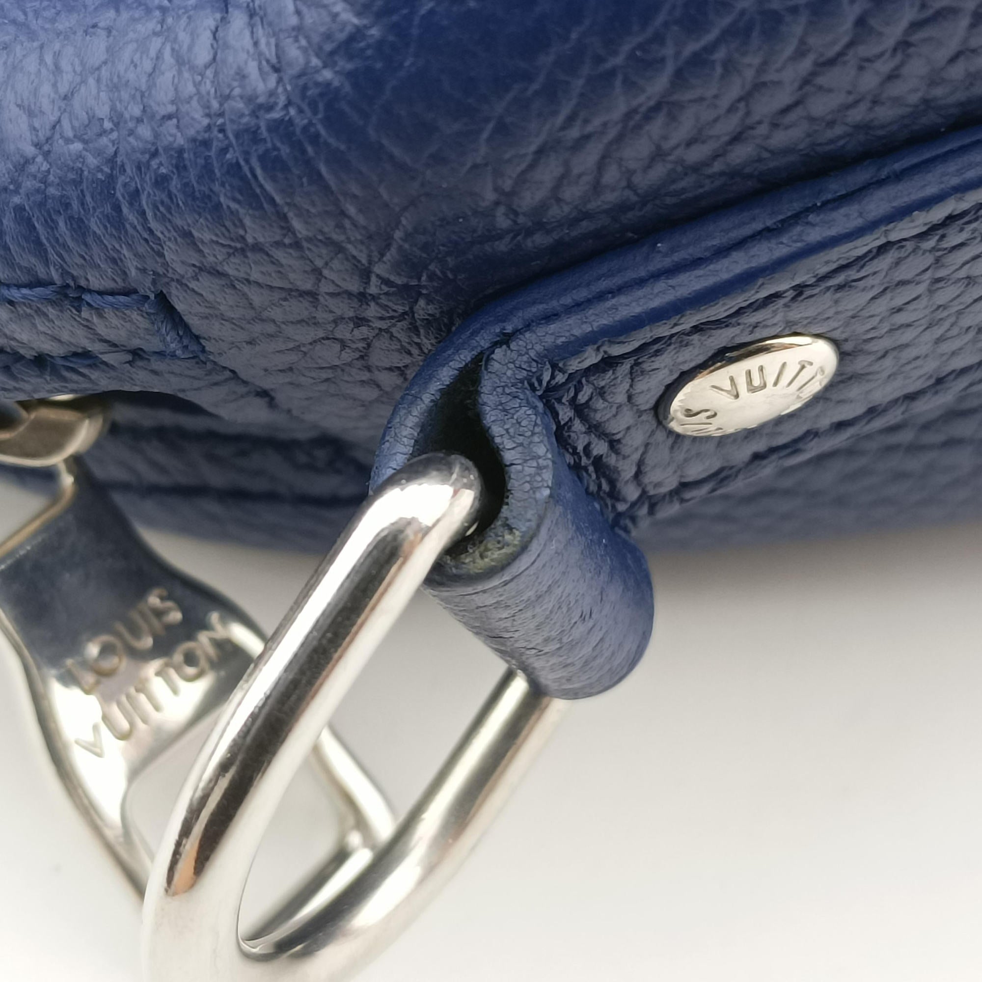 Everyday LV  Blue×white leather M58747 エブリデイLV ブルー×ホワイト レザー M58747 