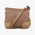 Princy Golden×Brown canvas×leather 204939 C2582317プリンシー ゴールド×ブラウン キャンバス×レザー 204939 C2582317