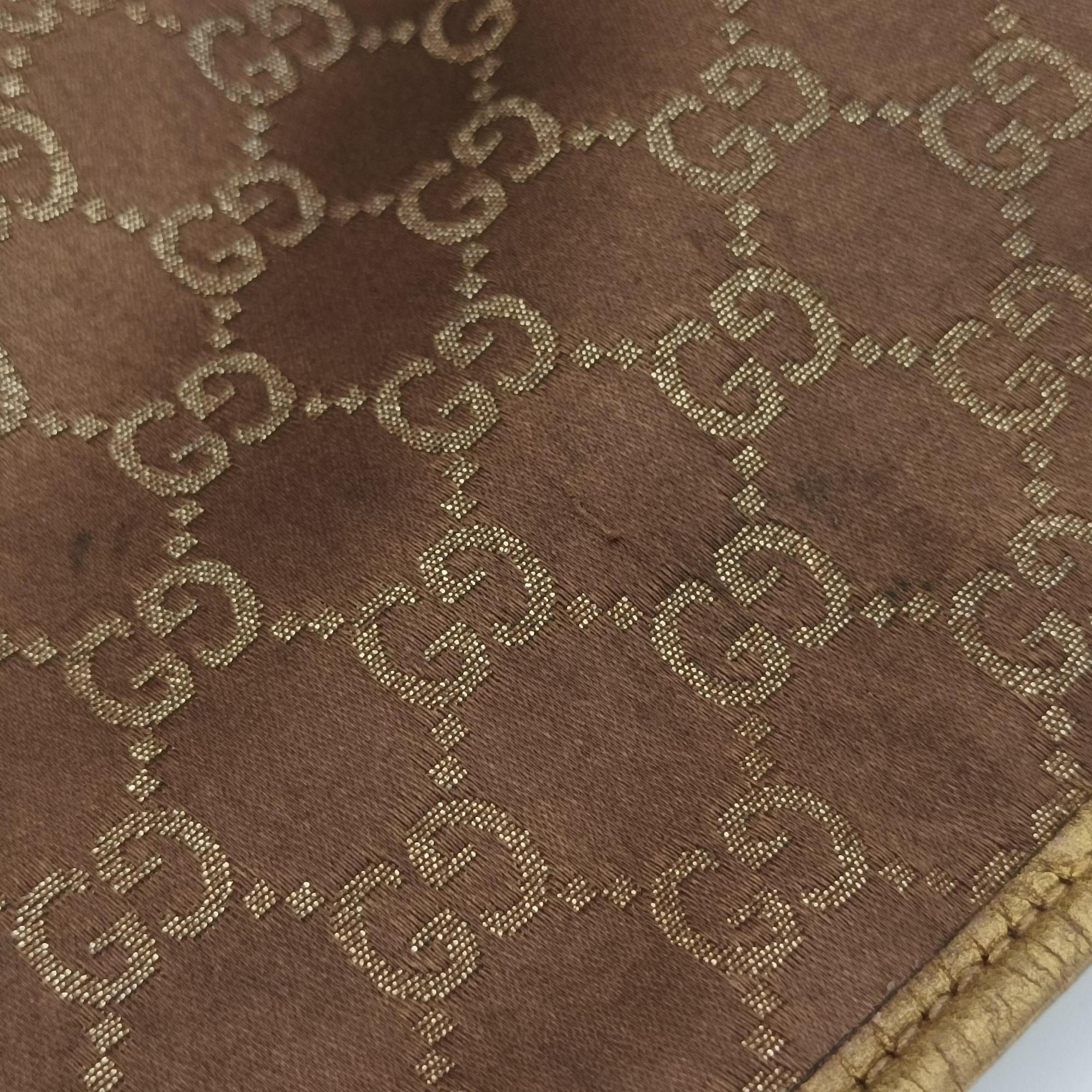 Princy Golden×Brown canvas×leather 204939 C2582317プリンシー ゴールド×ブラウン キャンバス×レザー 204939 C2582317
