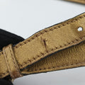 Princy Golden×Brown canvas×leather 204939 C2582317プリンシー ゴールド×ブラウン キャンバス×レザー 204939 C2582317