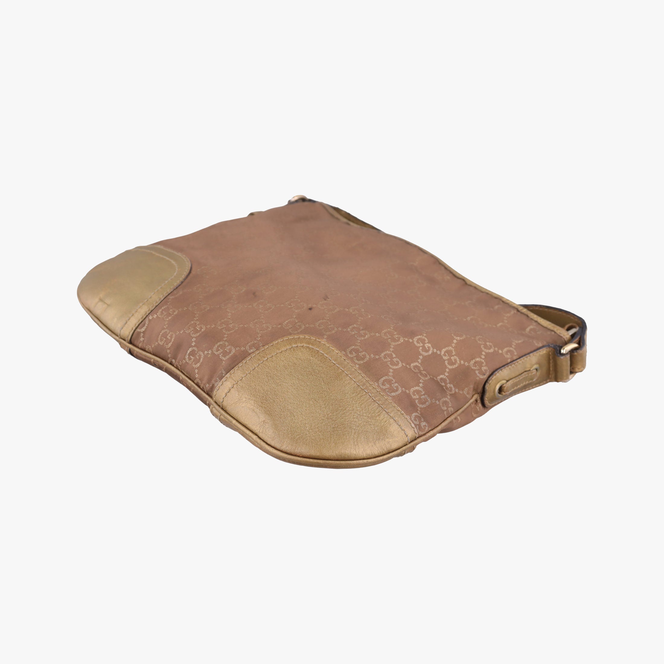 Princy Golden×Brown canvas×leather 204939 C2582317プリンシー ゴールド×ブラウン キャンバス×レザー 204939 C2582317