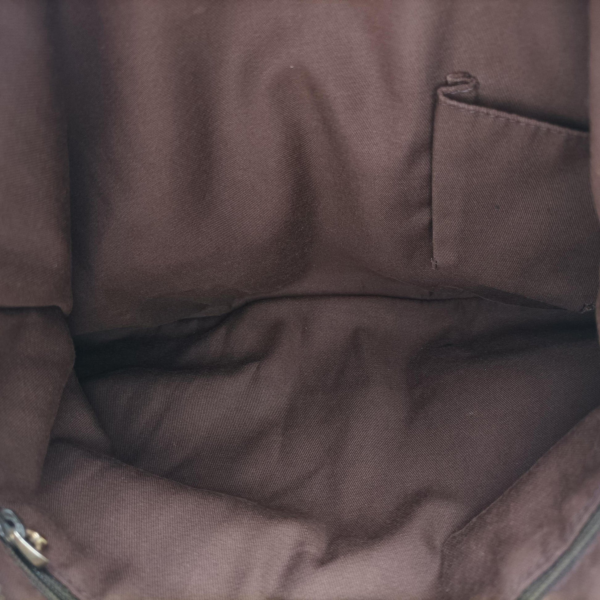 Princy Golden×Brown canvas×leather 204939 C2582317プリンシー ゴールド×ブラウン キャンバス×レザー 204939 C2582317