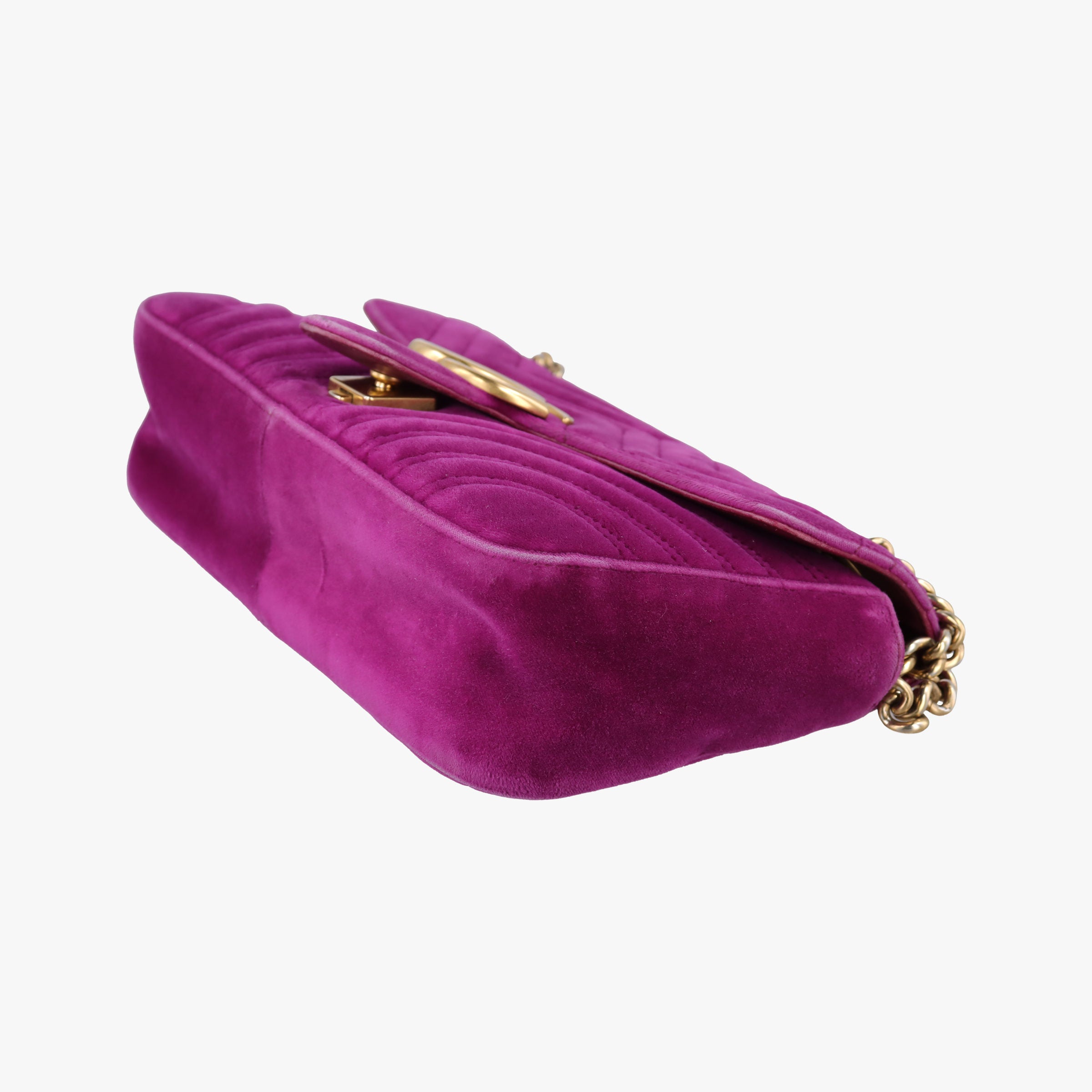 GG Marmont Purple velour 443497 A022347780GGマーモント パープル ベロア 443497 A022347780