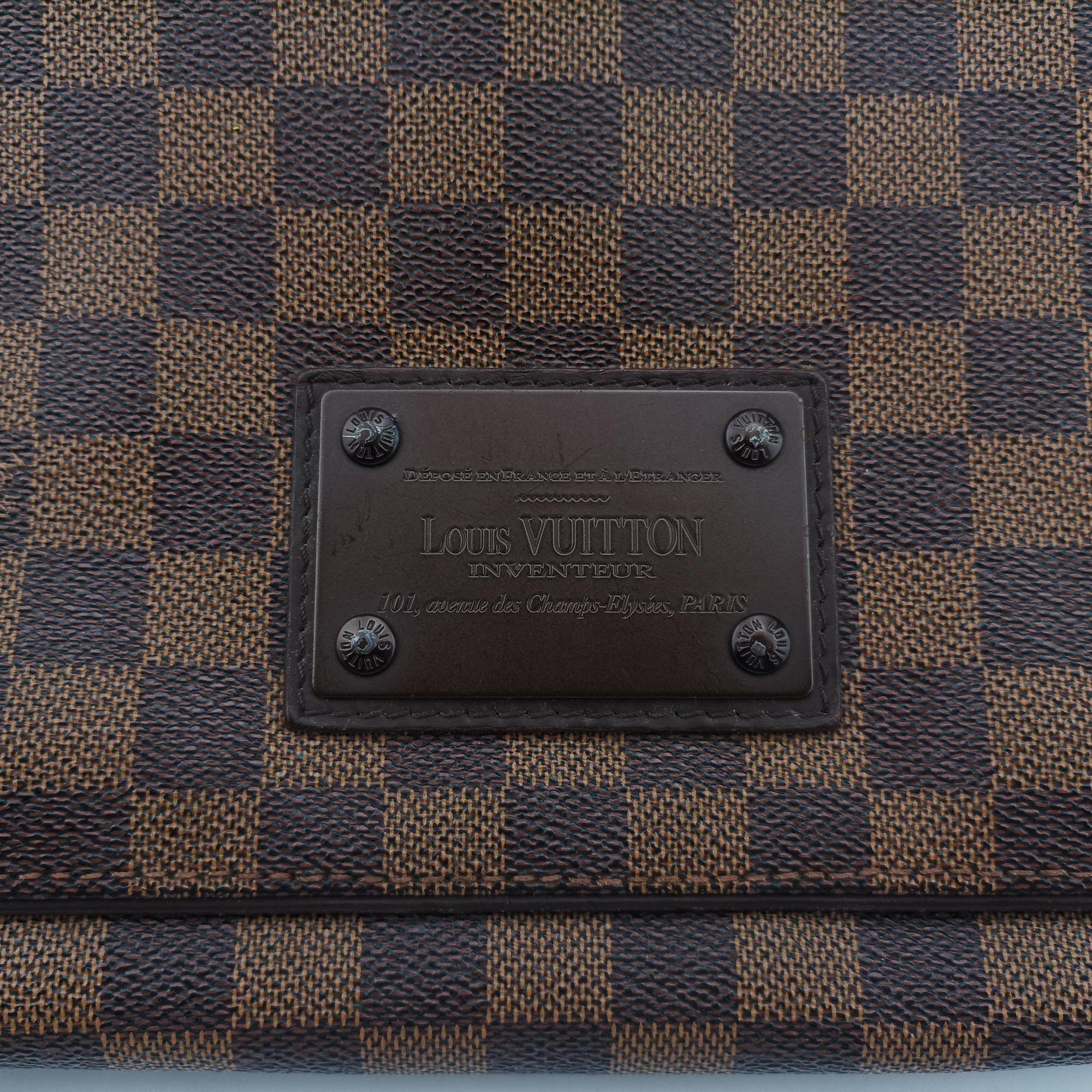BROOKLYN MM EBENE Damier Canvas N51211 CA0190ブルックリンMM エベヌ ダミエキャンバス N51211 CA0190