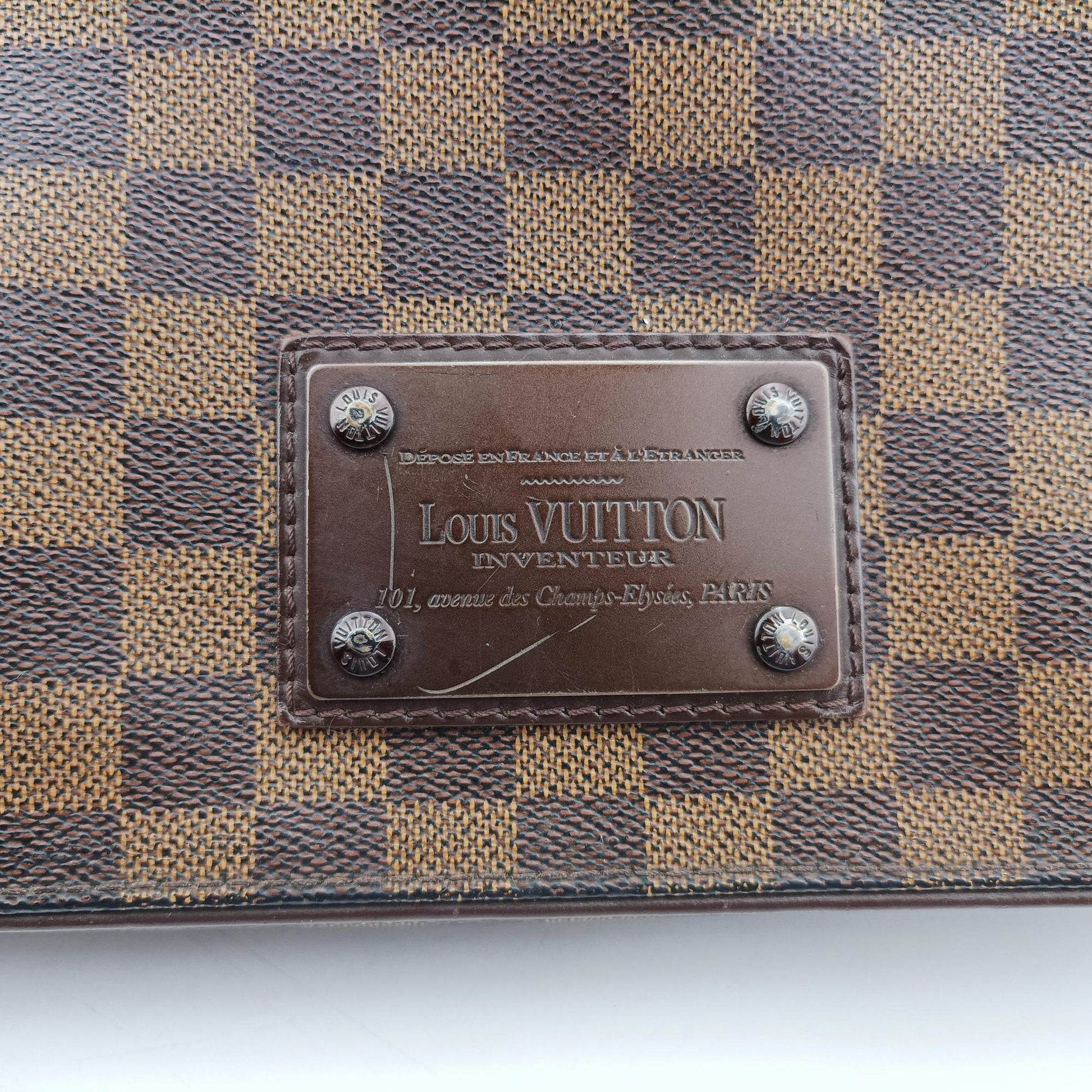 BROOKLYN MM EBENE Damier Canvas N51211 SR1089ブルックリンMM エベヌ ダミエキャンバス N51211 SR1089