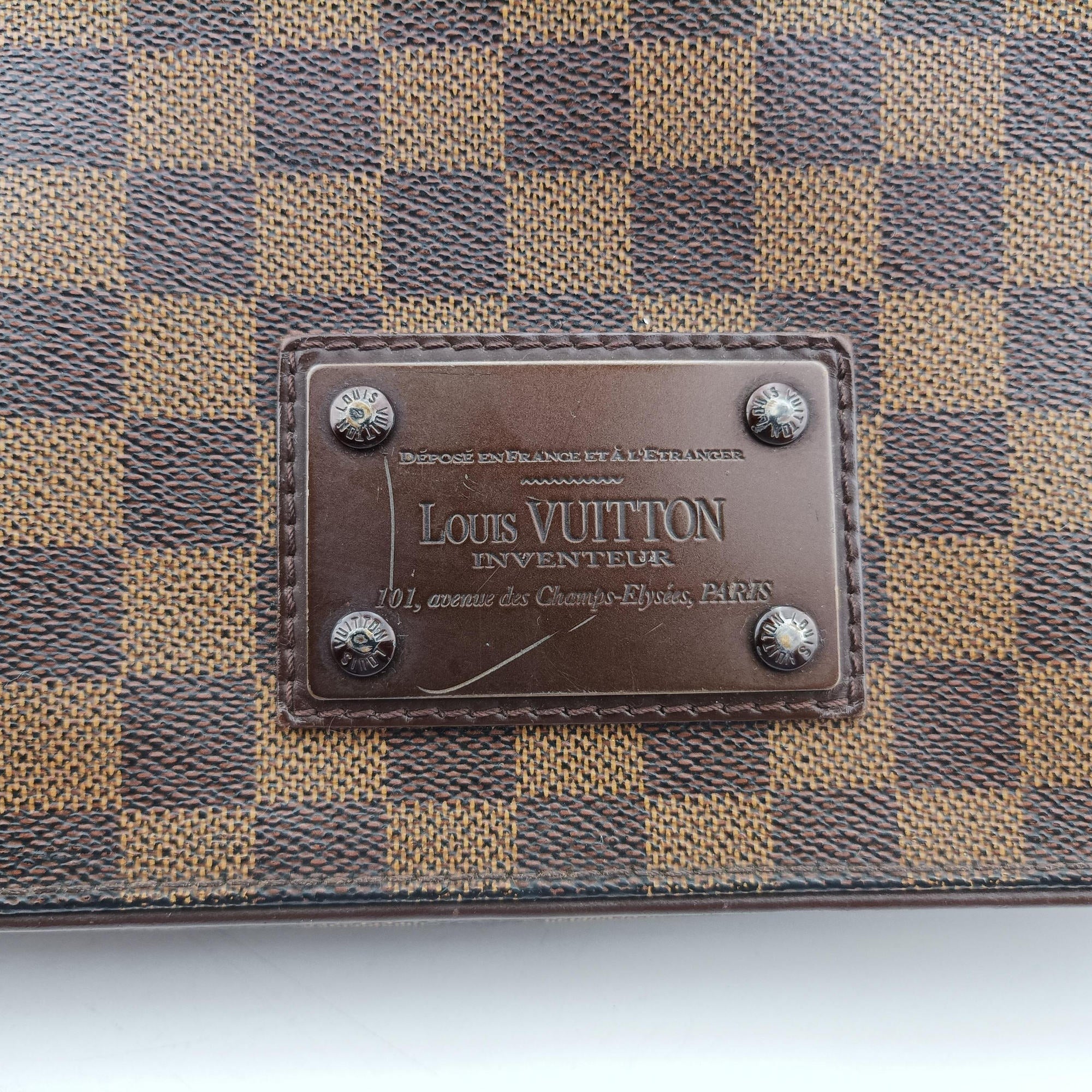 BROOKLYN MM EBENE Damier Canvas N51211 SR1089ブルックリンMM エベヌ ダミエキャンバス N51211 SR1089
