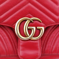 GG Marmont Red Leather 443497 E027508628GGマーモント レッド レザー 443497 E027508628