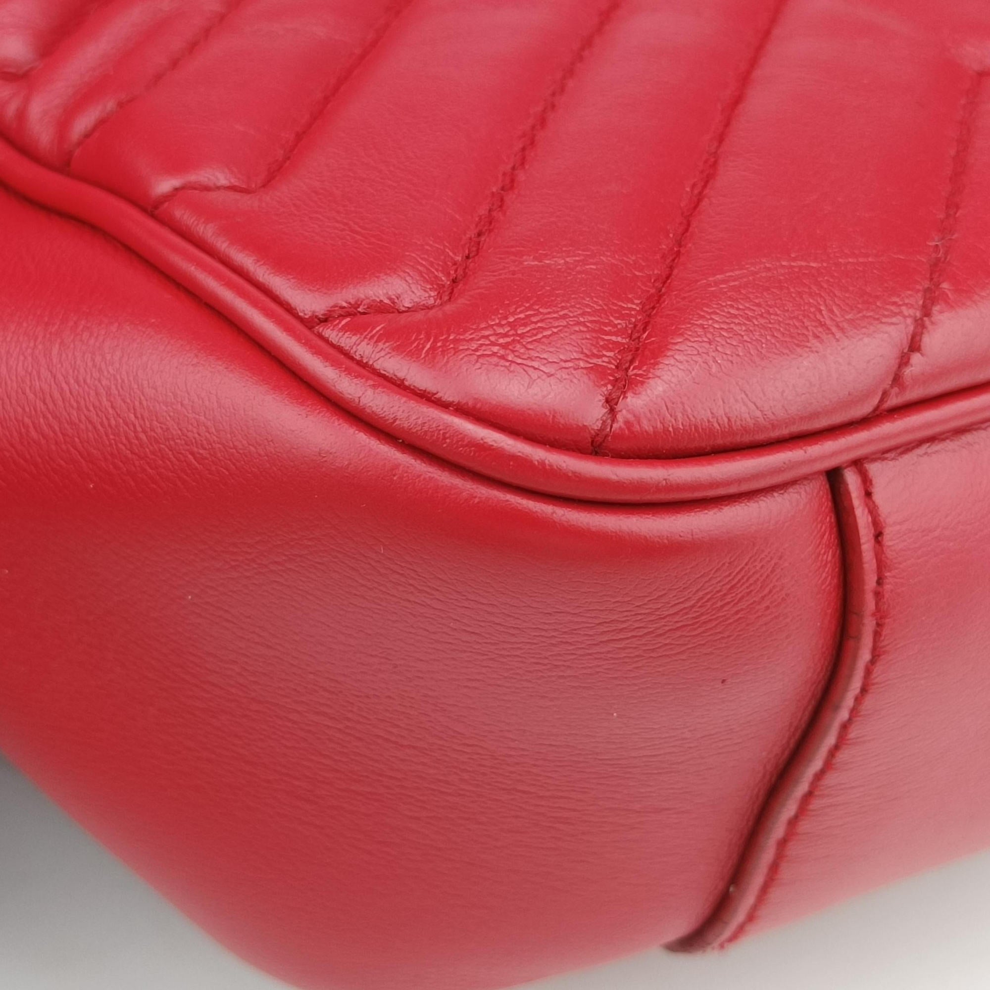 GG Marmont Red Leather 443497 E027508628GGマーモント レッド レザー 443497 E027508628