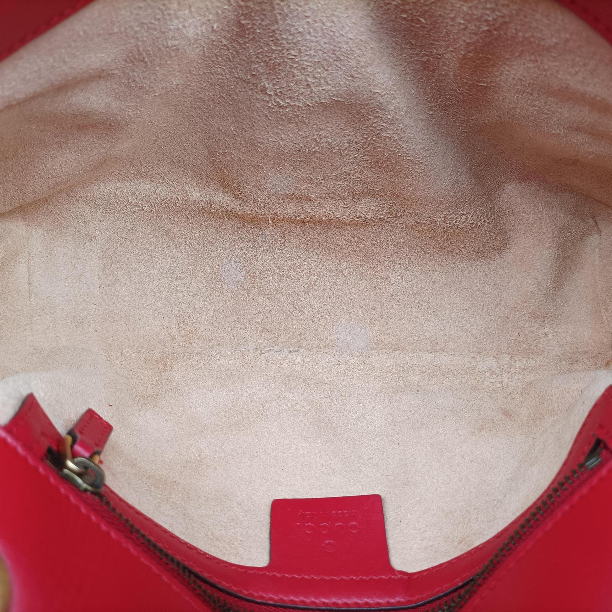 GG Marmont Red Leather 443497 E027508628GGマーモント レッド レザー 443497 E027508628