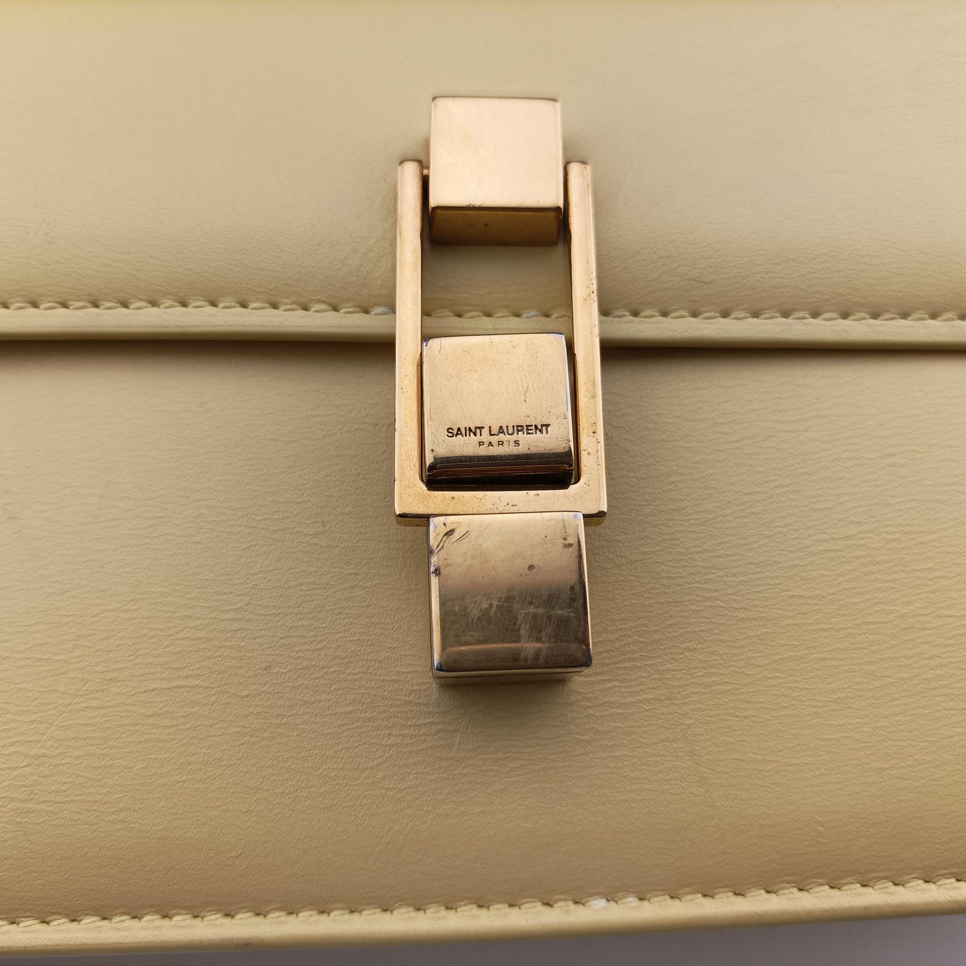 LE Carre TAUPE BOX Yellow Leather GLT633214.0121ル カレ トープボックス イエロー レザー GLT633214.0121