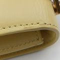 LE Carre TAUPE BOX Yellow Leather GLT633214.0121ル カレ トープボックス イエロー レザー GLT633214.0121