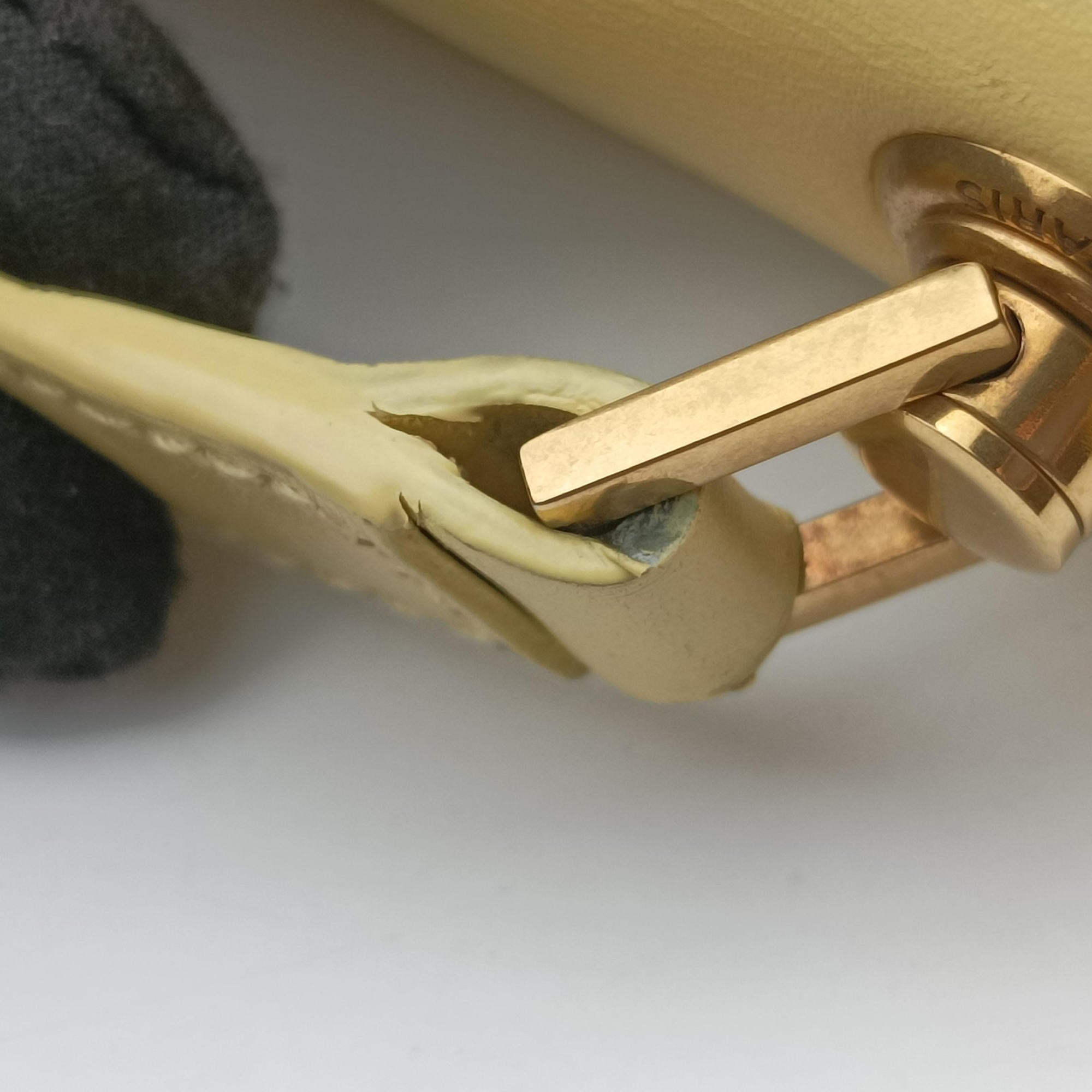 LE Carre TAUPE BOX Yellow Leather GLT633214.0121ル カレ トープボックス イエロー レザー GLT633214.0121