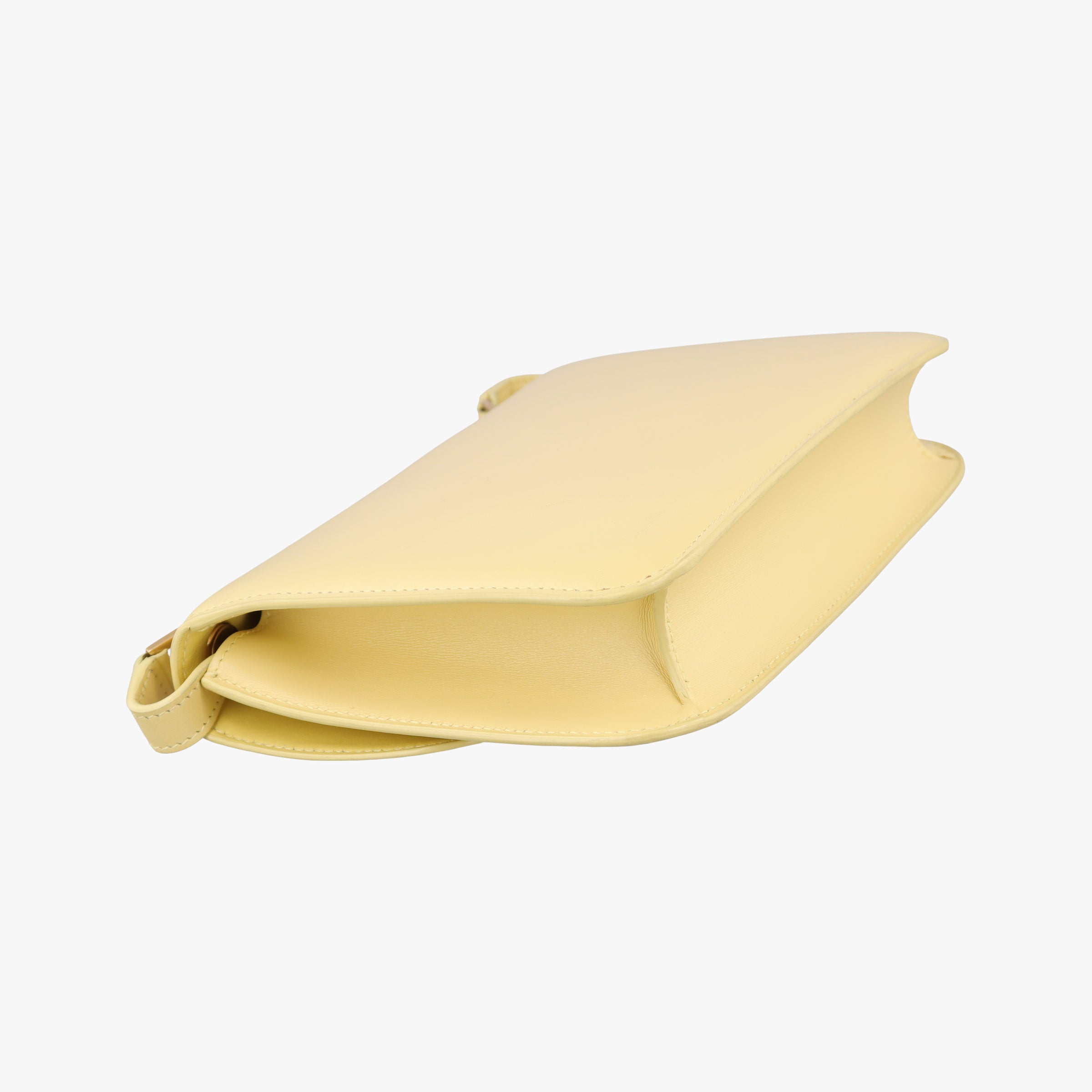 LE Carre TAUPE BOX Yellow Leather GLT633214.0121ル カレ トープボックス イエロー レザー GLT633214.0121